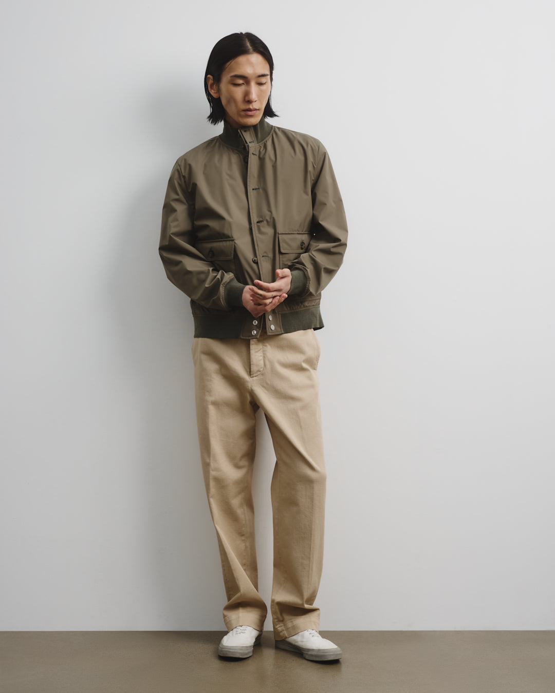 VALSTARINO カーキ ジャケット Packable Valstarino in 3 layer microfiber, waterproof. Green - Cappero