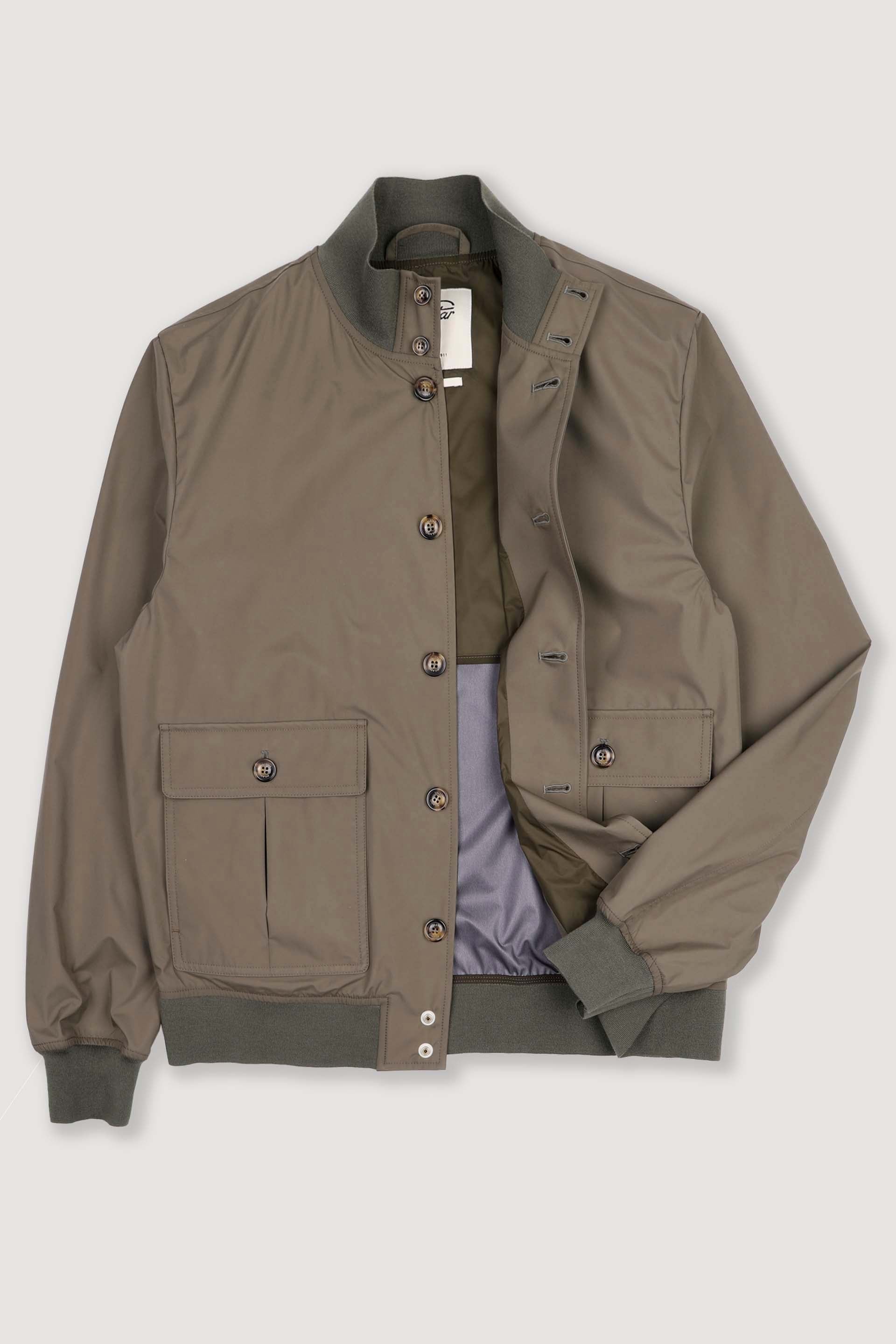 Valstarino Tascabile in microfibra 3 layer waterproof. Verde - Cappero