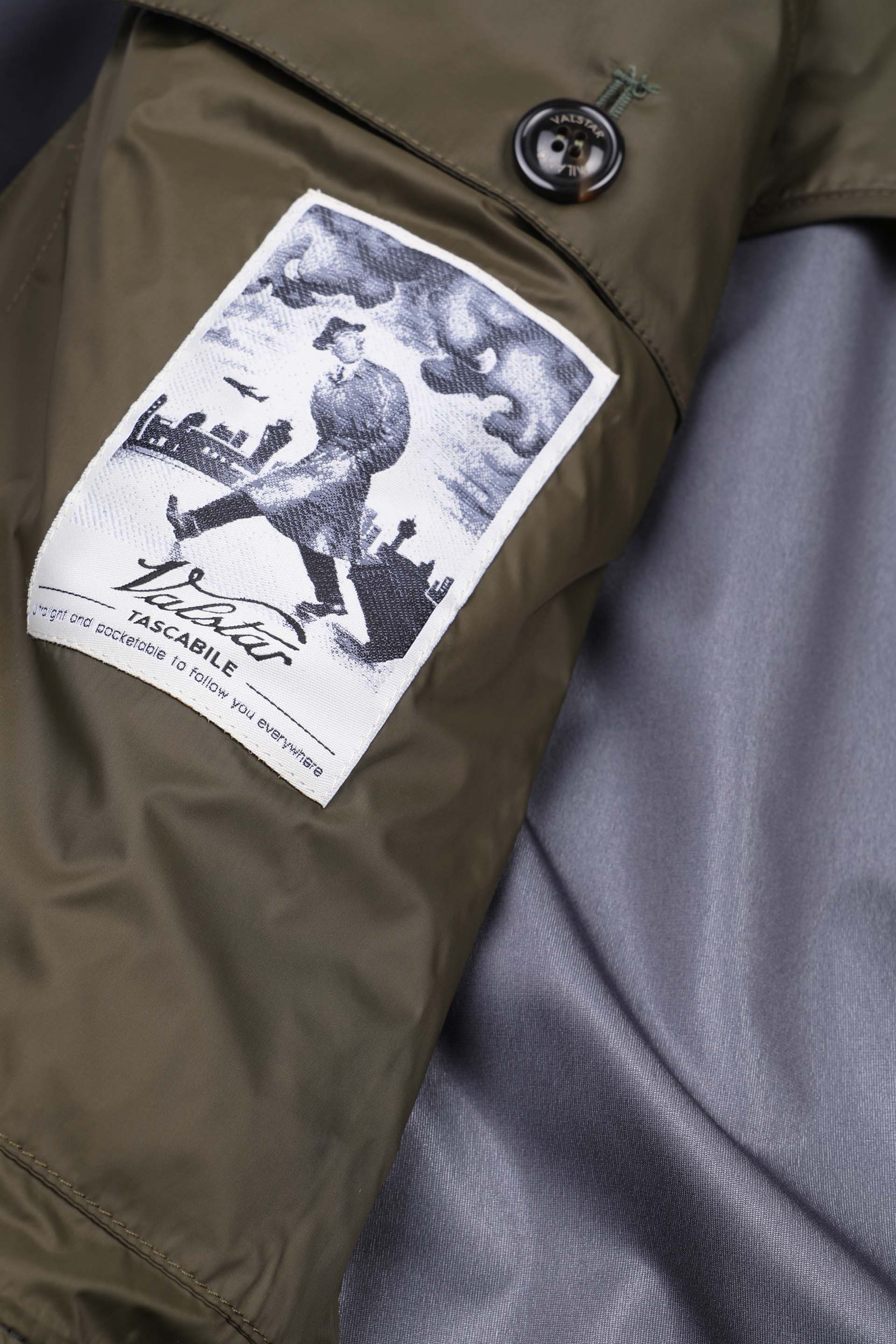 Valstarino Tascabile in microfibra 3 layer waterproof - Navy blue