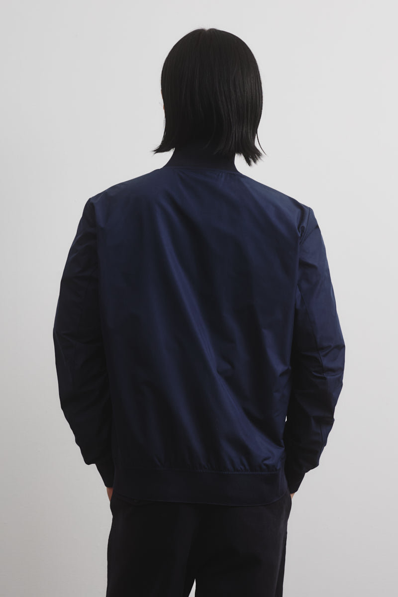 GIUBBOTTO VALSTARINO TASCABILE, FODERATO, TESSUTO OPACO WR ULTRALEGGERO - Navy blue