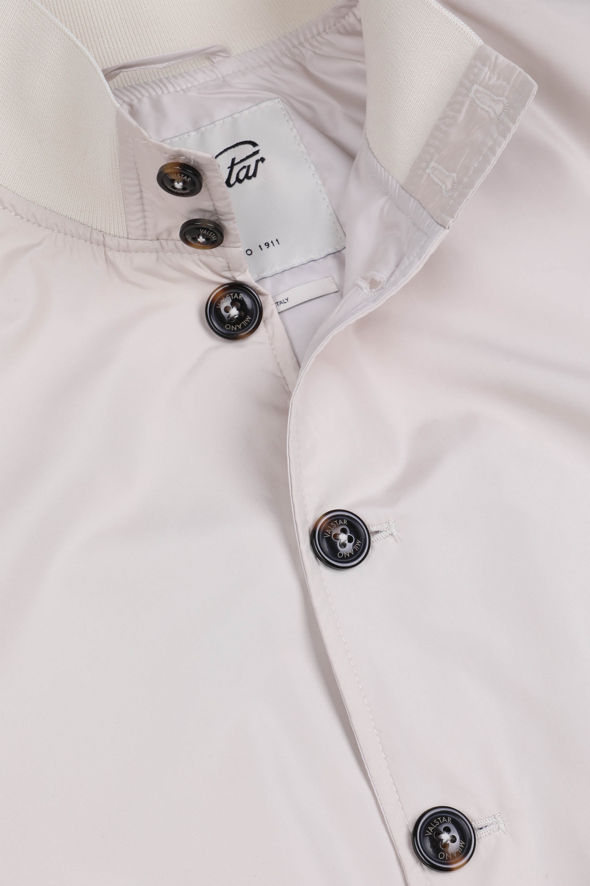 GIUBBOTTO VALSTARINO TASCABILE, FODERATO, TESSUTO OPACO WR ULTRALEGGERO - Ivory