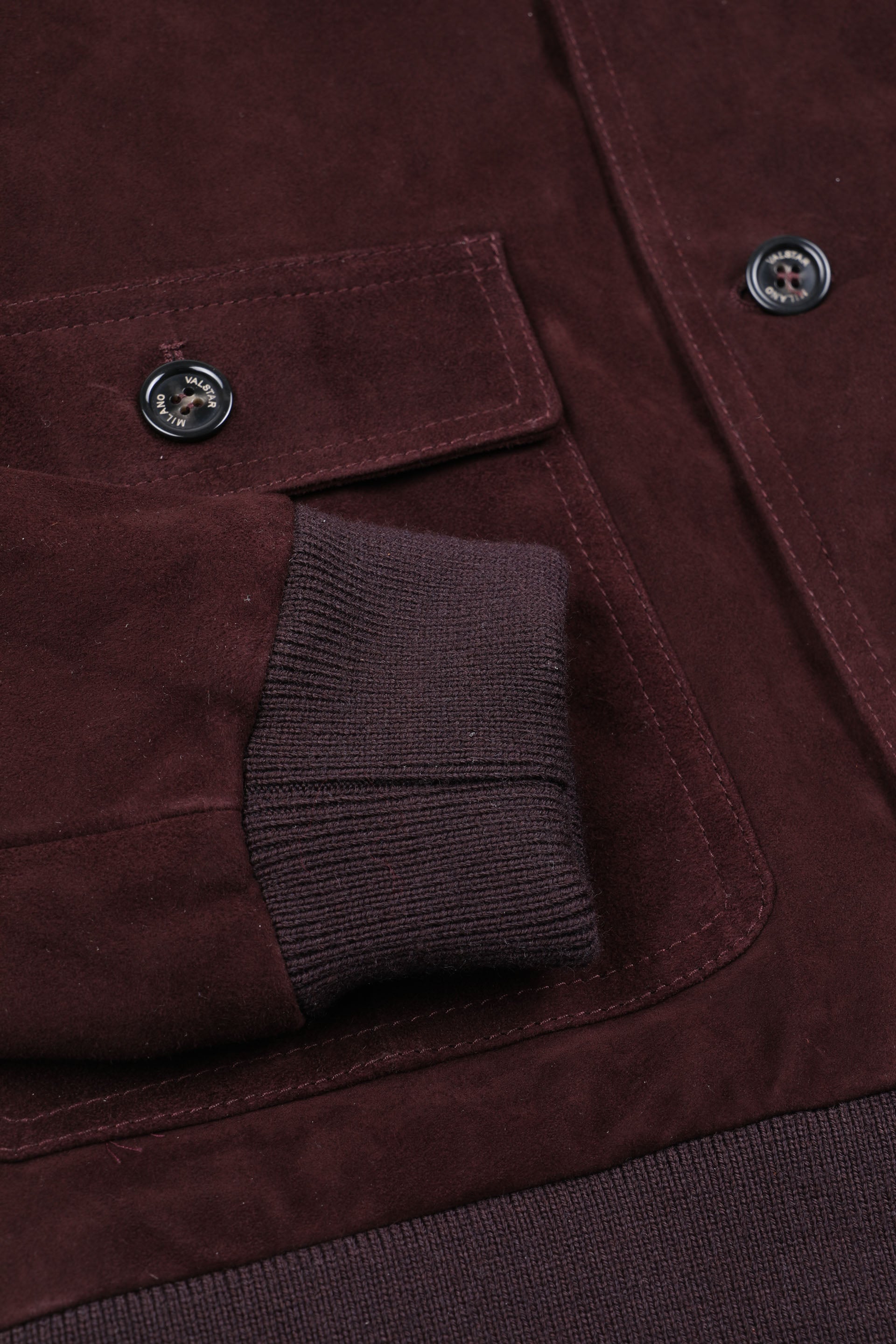 Giubbotto Valstarino in suede, foderato. - Mirto