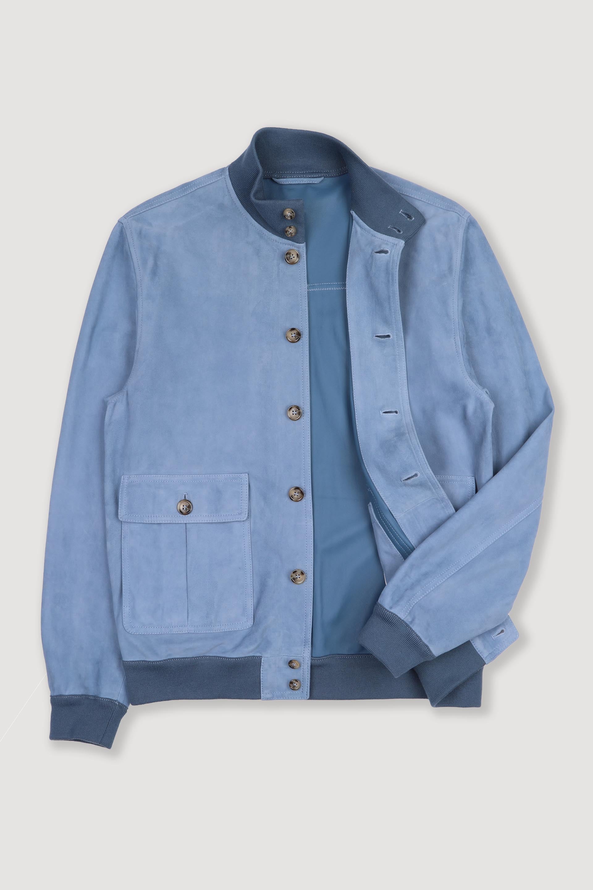 GIUBBOTTO VALSTARINO, SFODERATO, SUEDE - Pilota