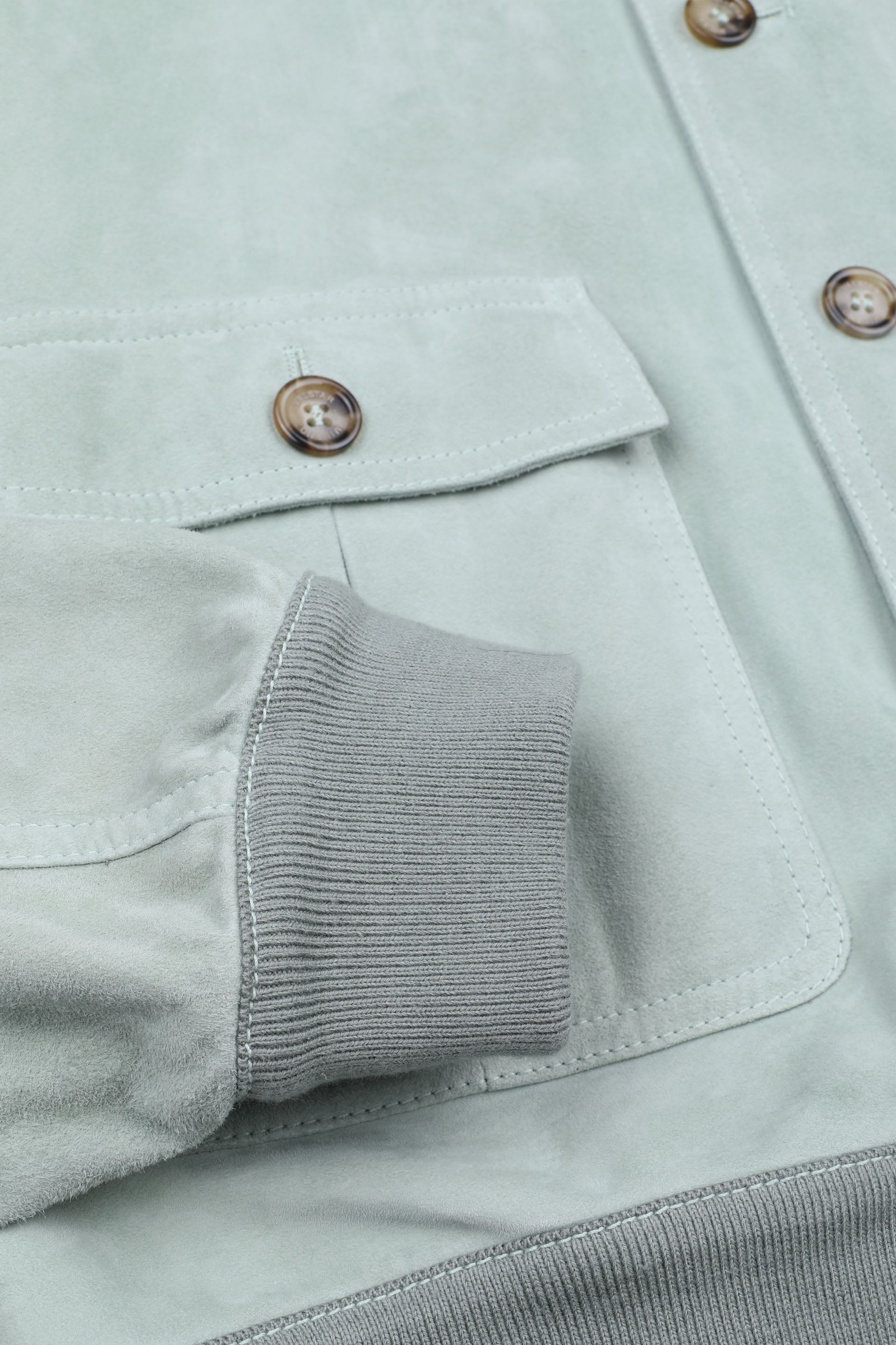 GIUBBOTTO VALSTARINO, SFODERATO, SUEDE - Tiglio