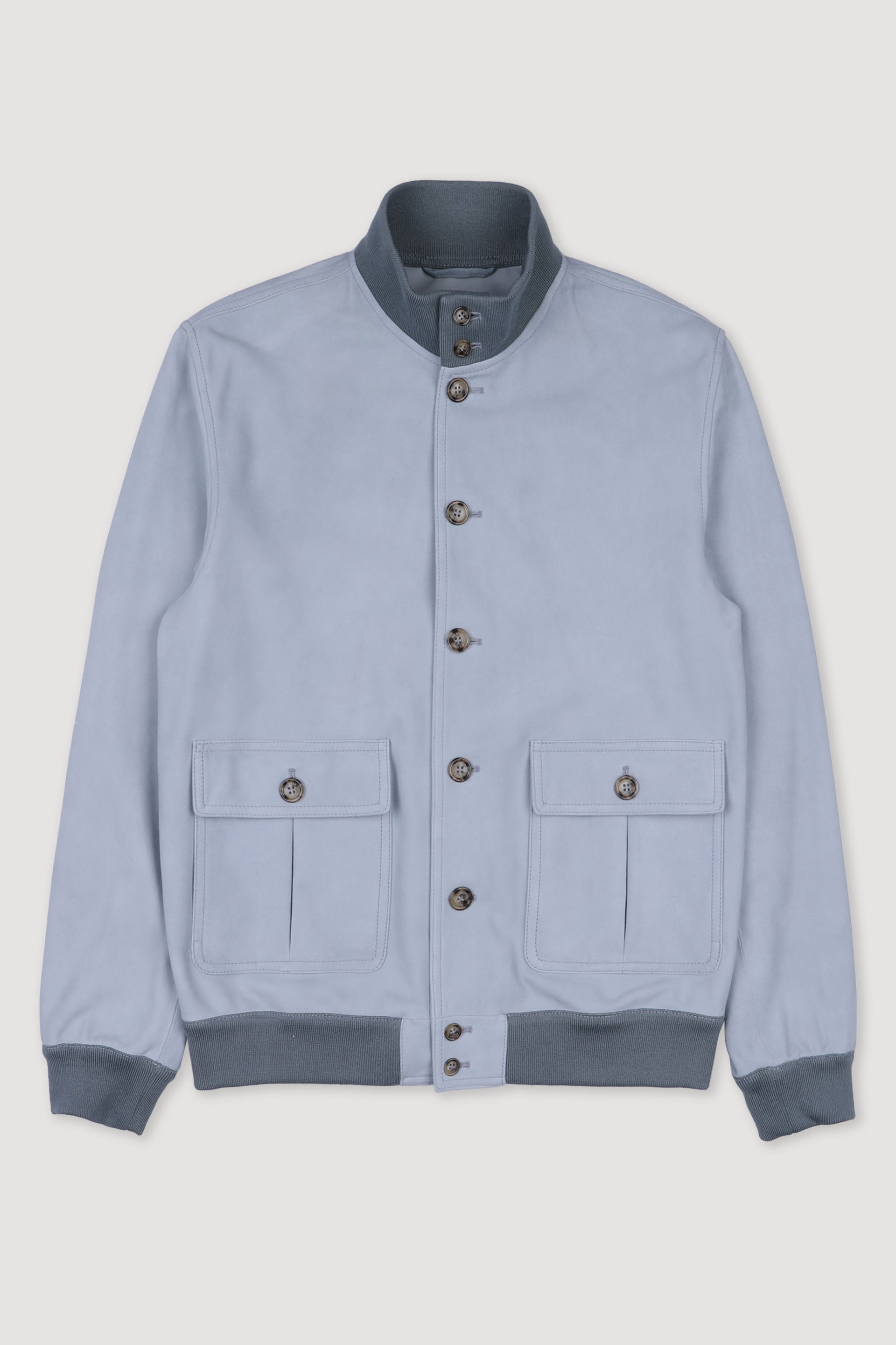 GIUBBOTTO VALSTARINO, SFODERATO, SUEDE - Frost