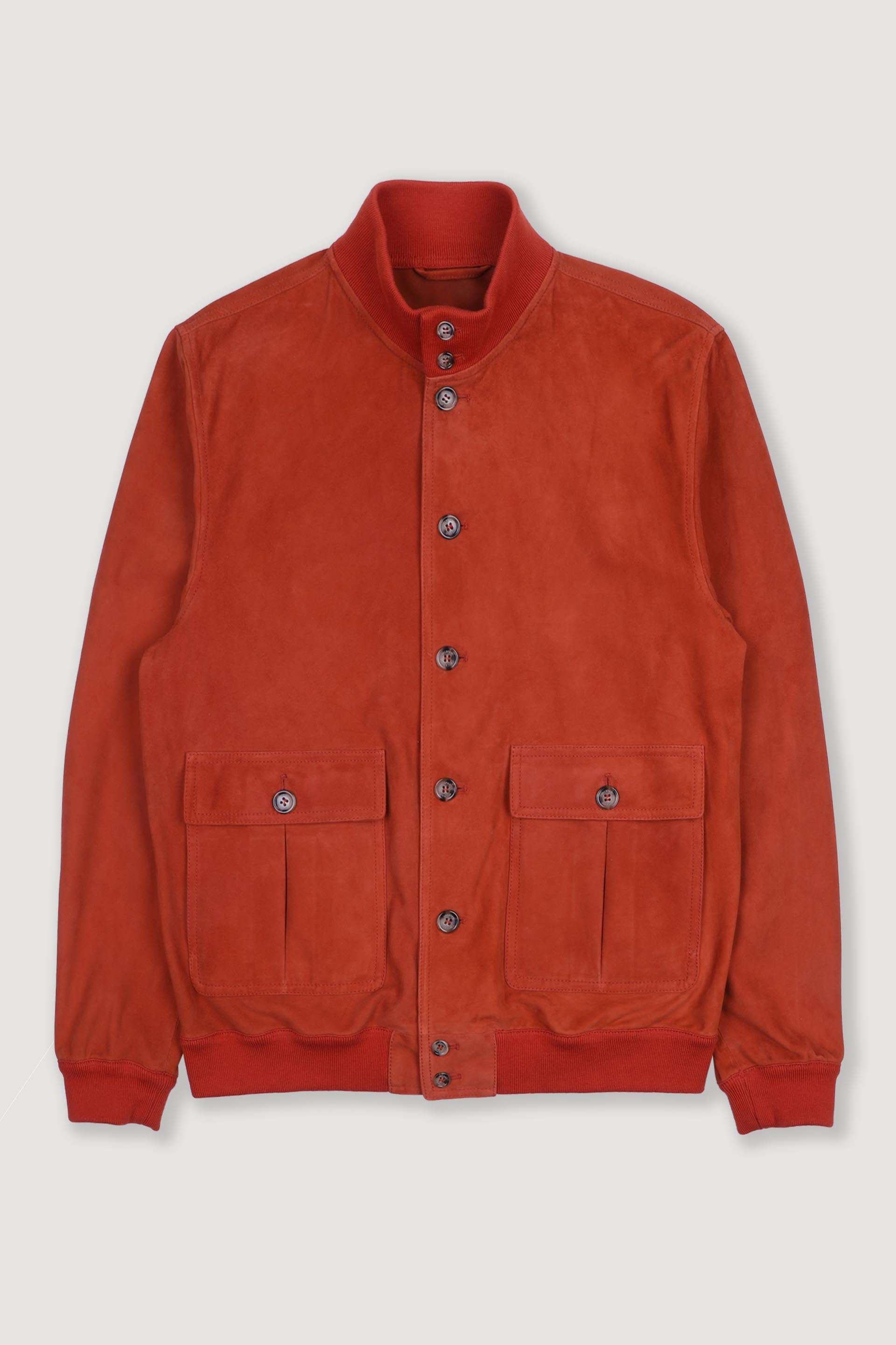 GIUBBOTTO VALSTARINO, SFODERATO, SUEDE - Coccio