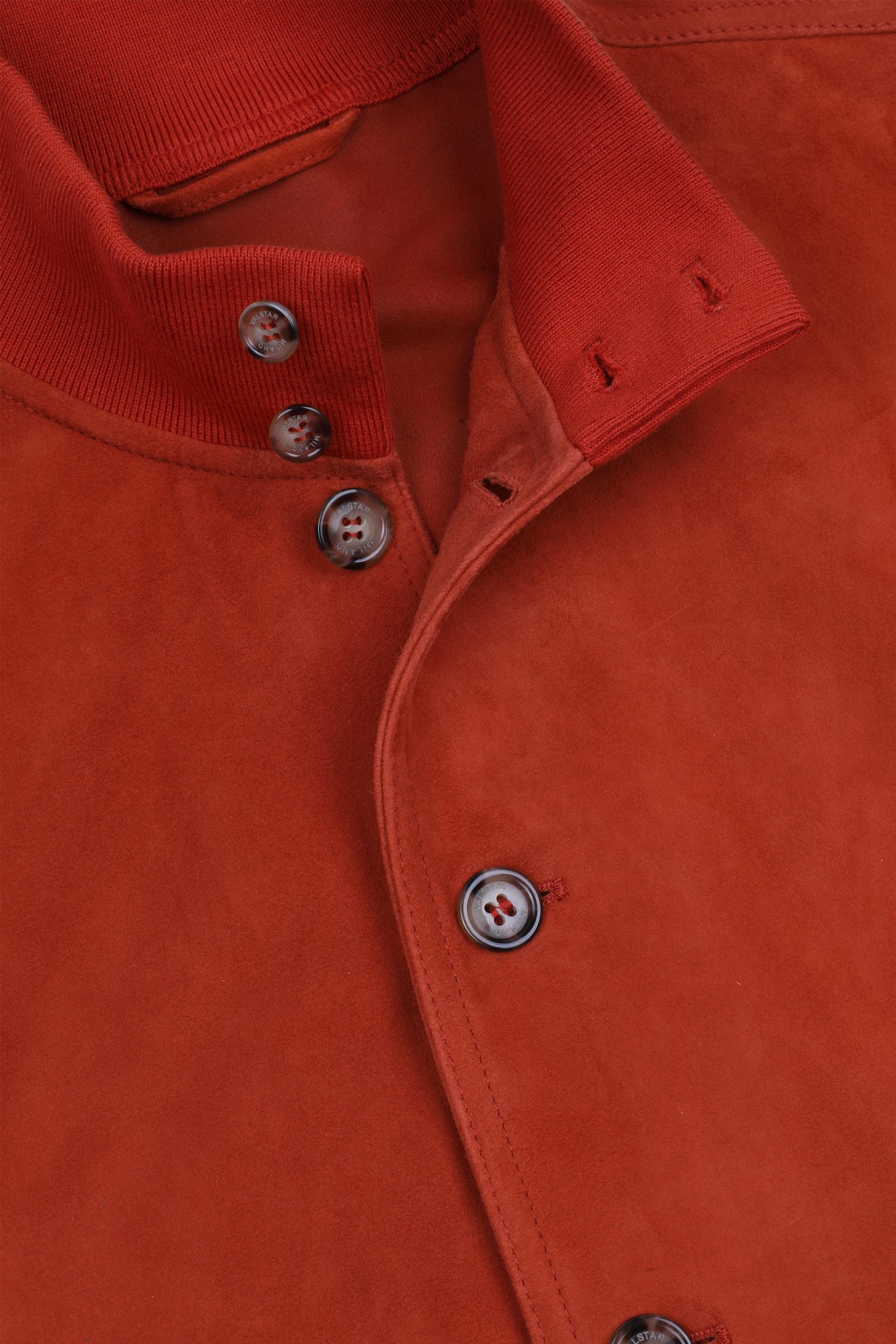 GIUBBOTTO VALSTARINO, SFODERATO, SUEDE - Coccio