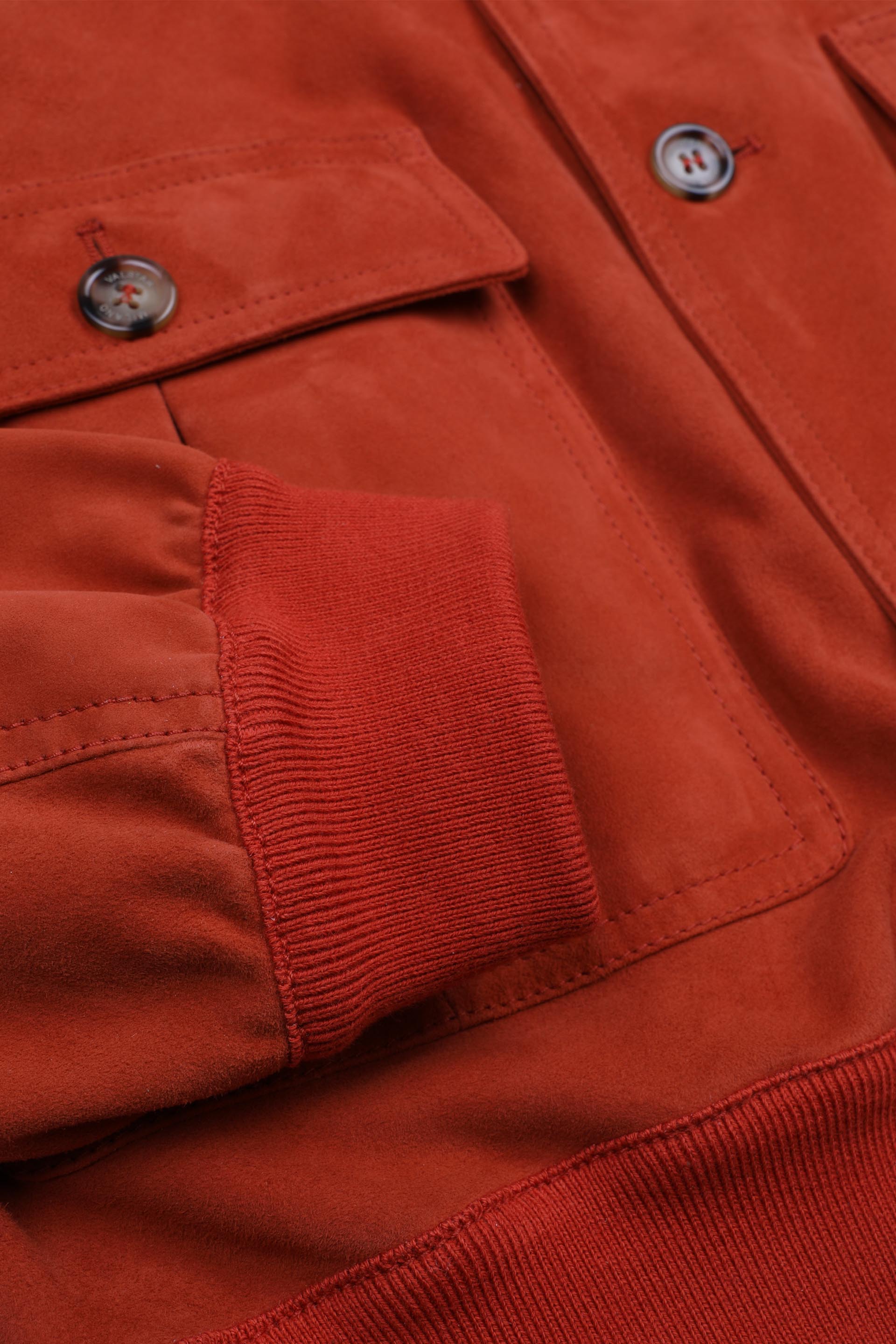 GIUBBOTTO VALSTARINO, SFODERATO, SUEDE - Coccio