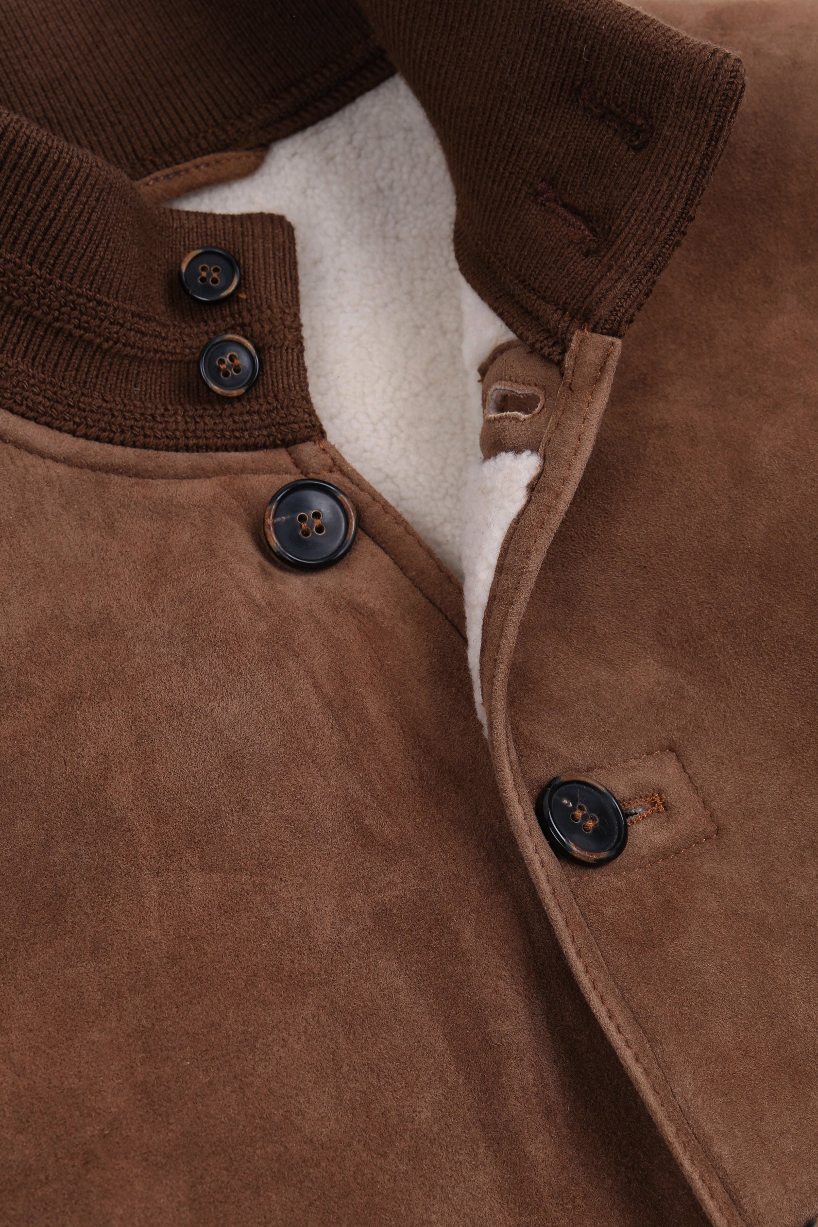 GIUBBOTTO VALSTARINO IN MONTONE - Miele/ panna