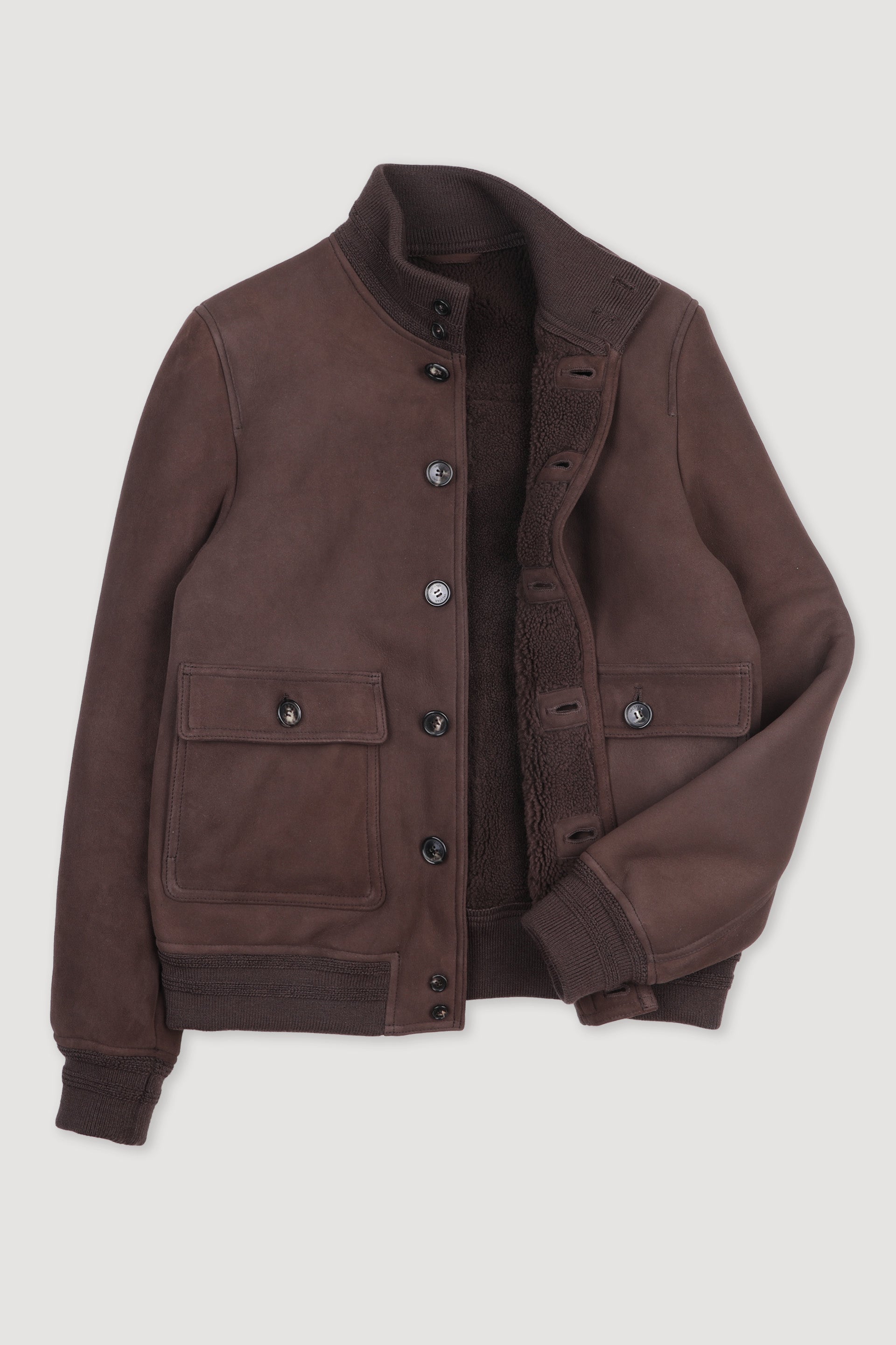 GIUBBOTTO VALSTARINO IN MONTONE - Fondente/fondente