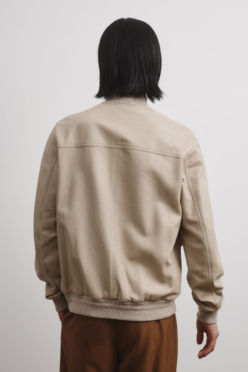 GIUBBOTTO VALSTARINO FODERATO, NAPPA - Avena