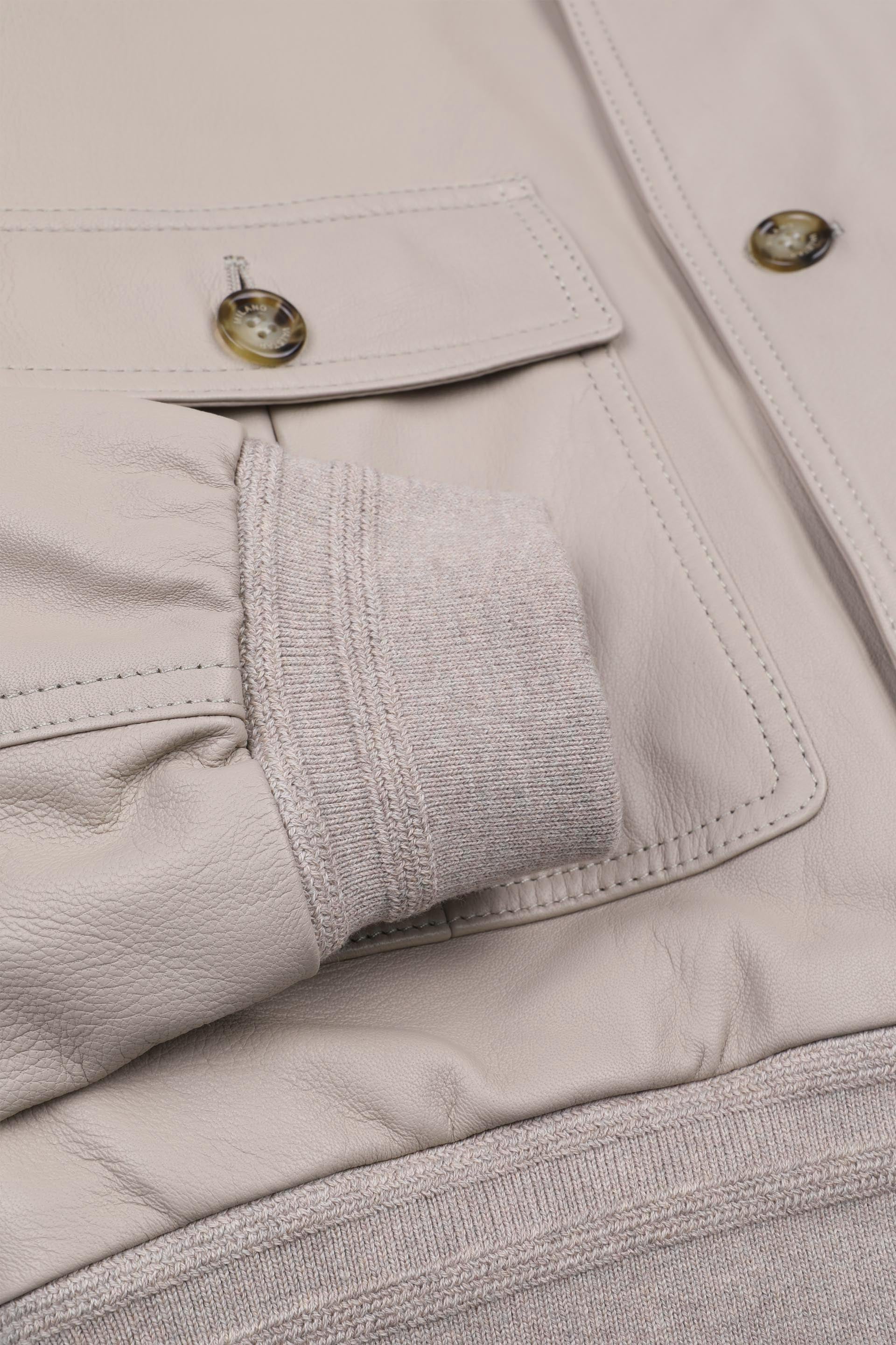 GIUBBOTTO VALSTARINO FODERATO, NAPPA - Avena