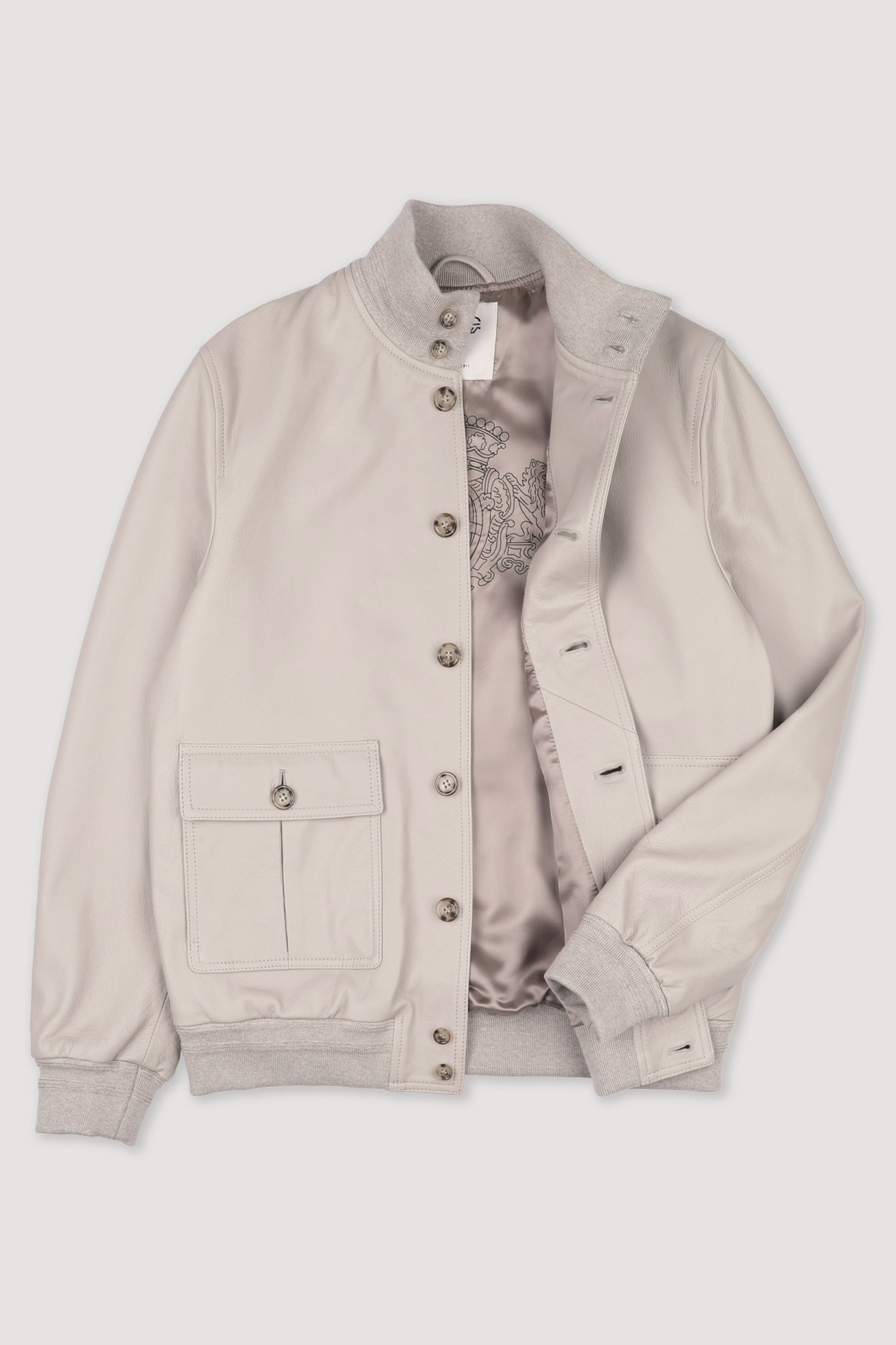 GIUBBOTTO VALSTARINO FODERATO, NAPPA - Avena