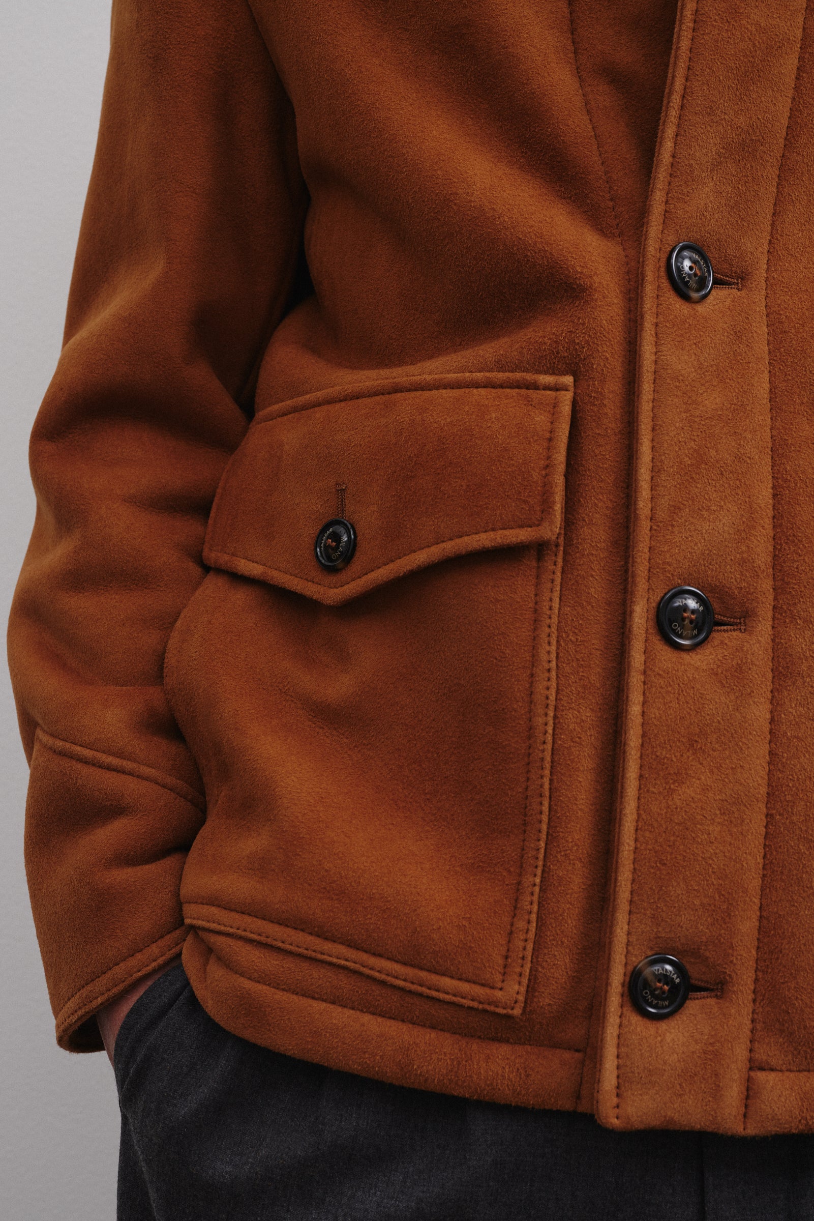 GIACCONE ERNEST, SHEARLING - Sandal/naturale