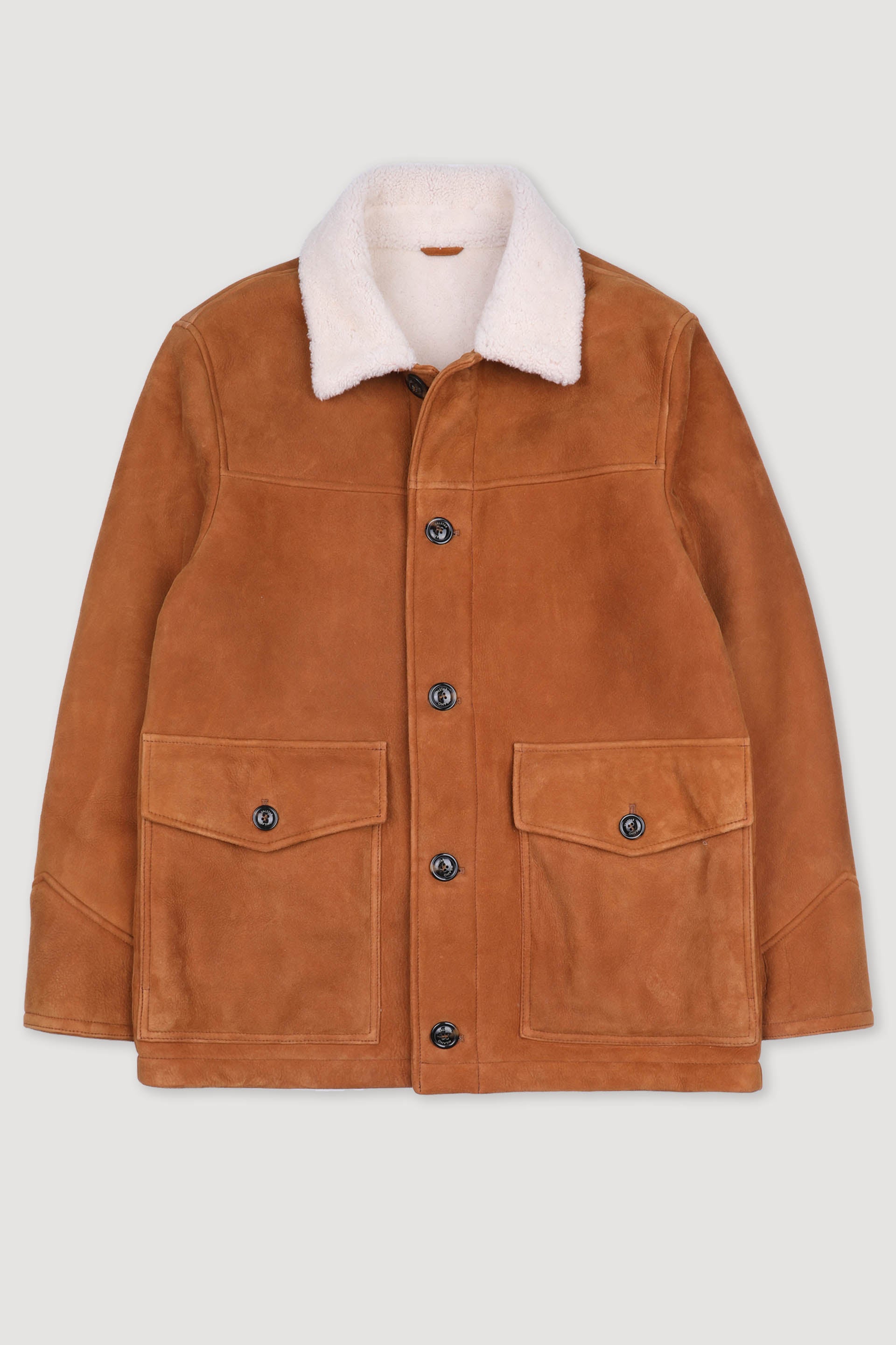 GIACCONE ERNEST, SHEARLING - Sandal/naturale