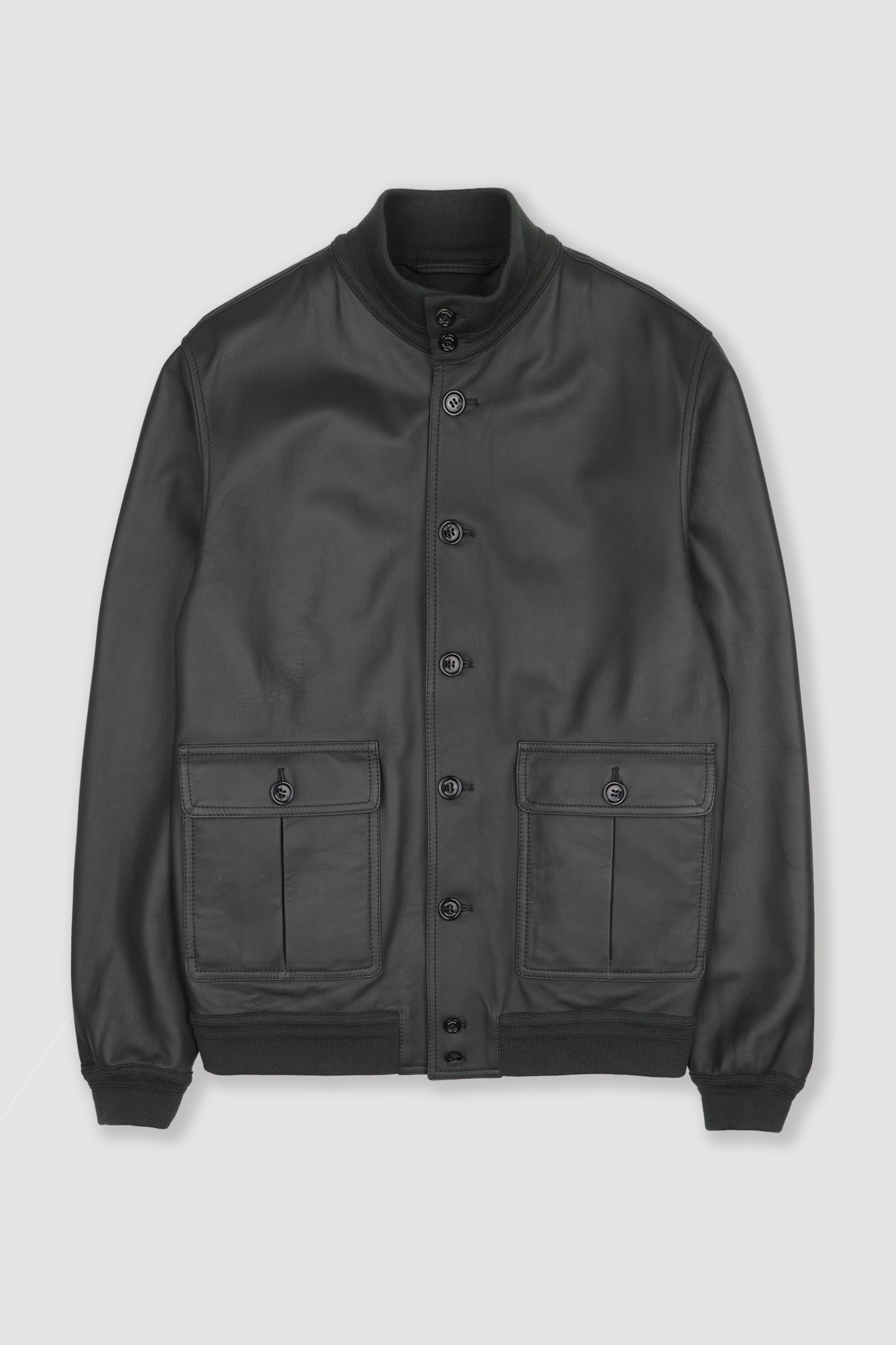 Giubbotto Valstarino in nappa, sfoderato. Verde - Caccia