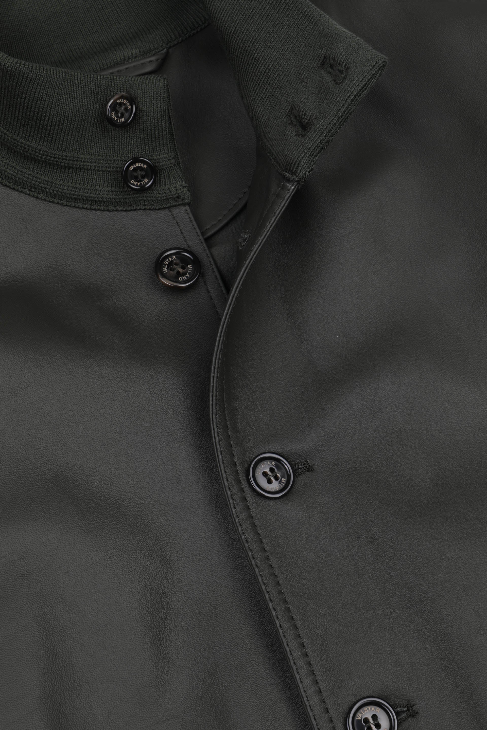 Giubbotto Valstarino in nappa, sfoderato. Verde - Caccia