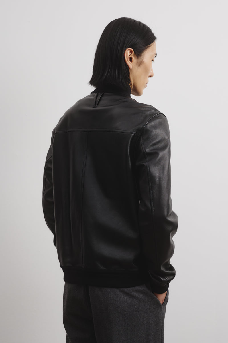 Giubbotto Valstarino in nappa, sfoderato - Black