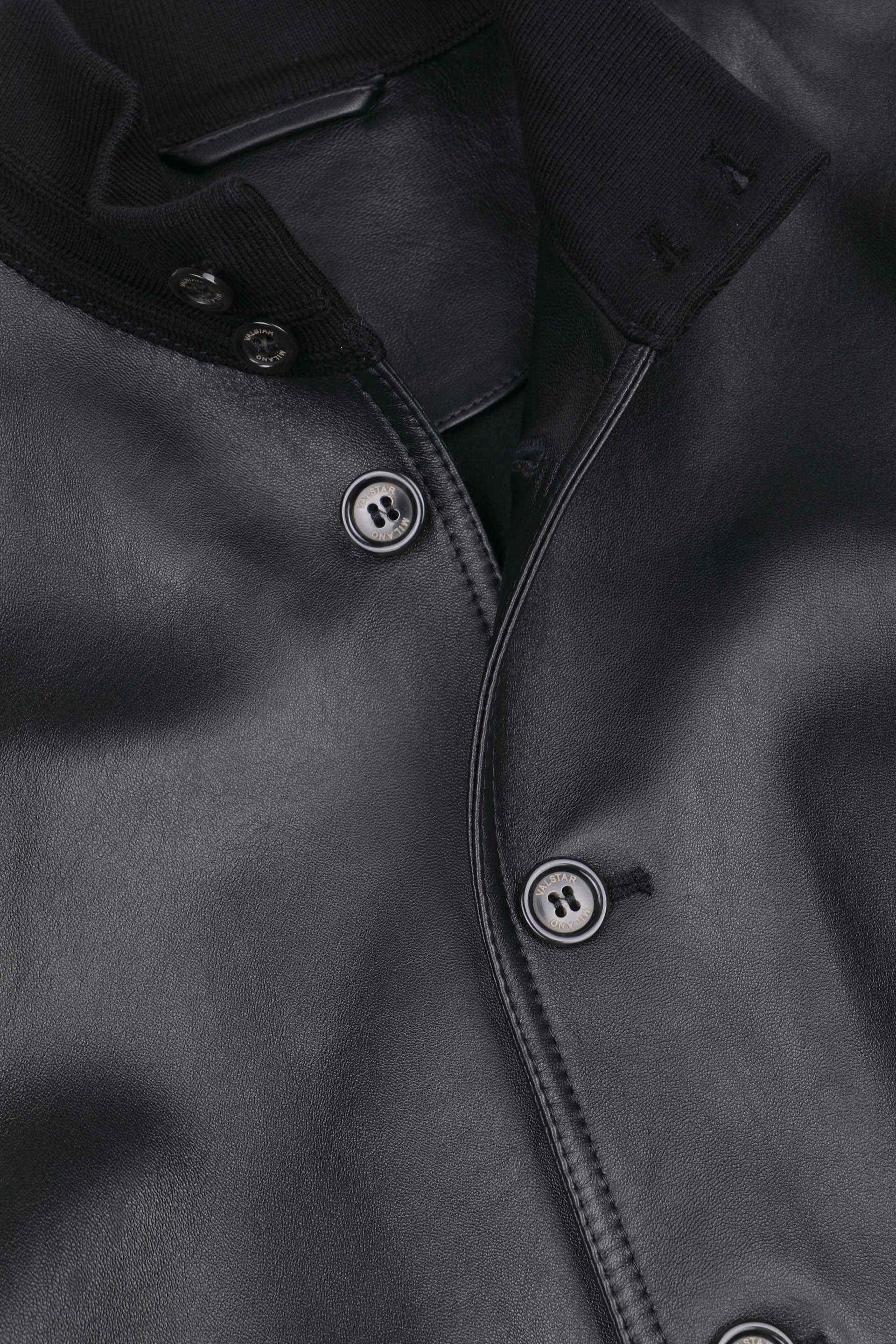 Giubbotto Valstarino in nappa, sfoderato - Black