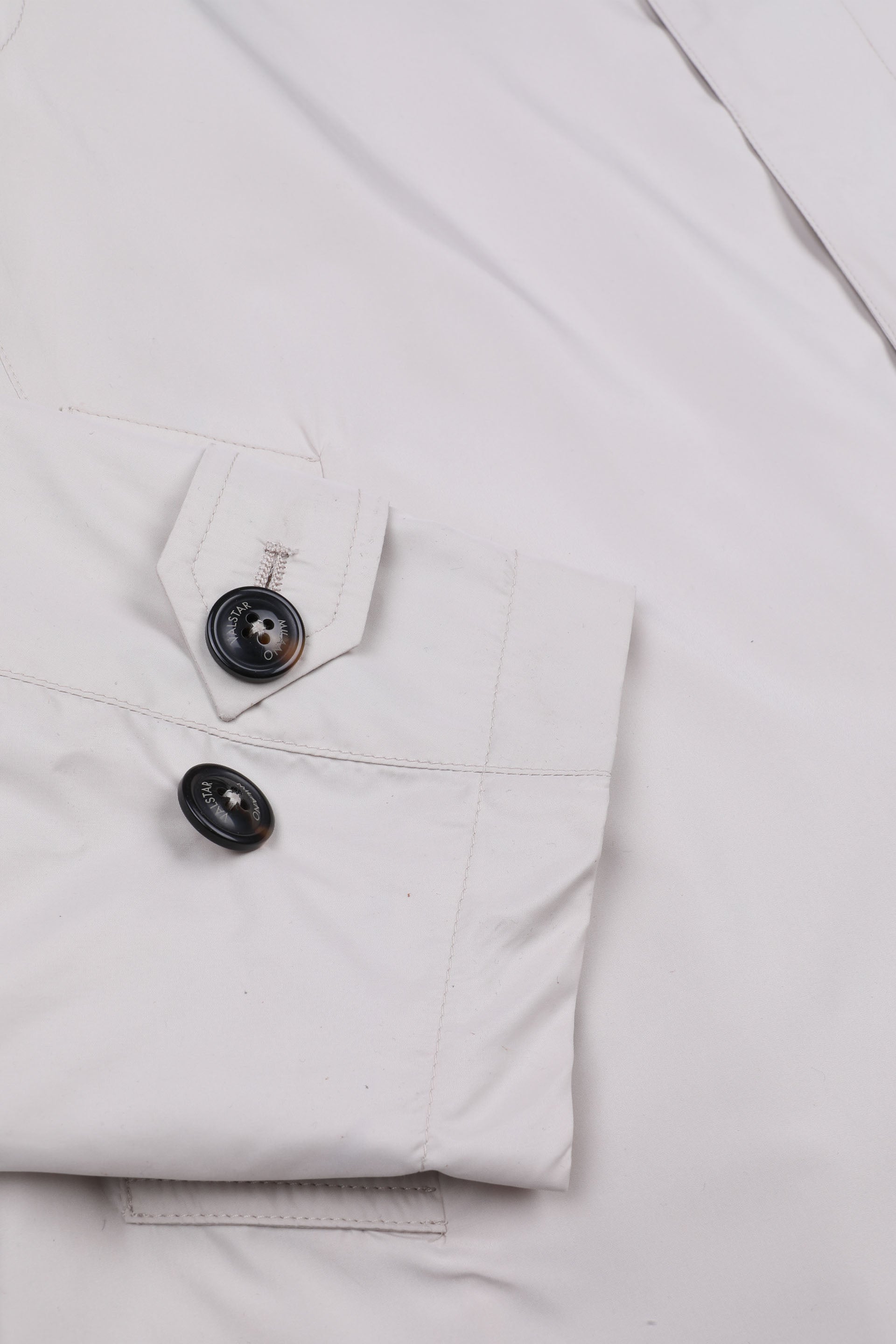 TRENCH MILANO TASCABILE, FODERATO, TESSUTO OPACO WR ULTRALEGGERO - Latte