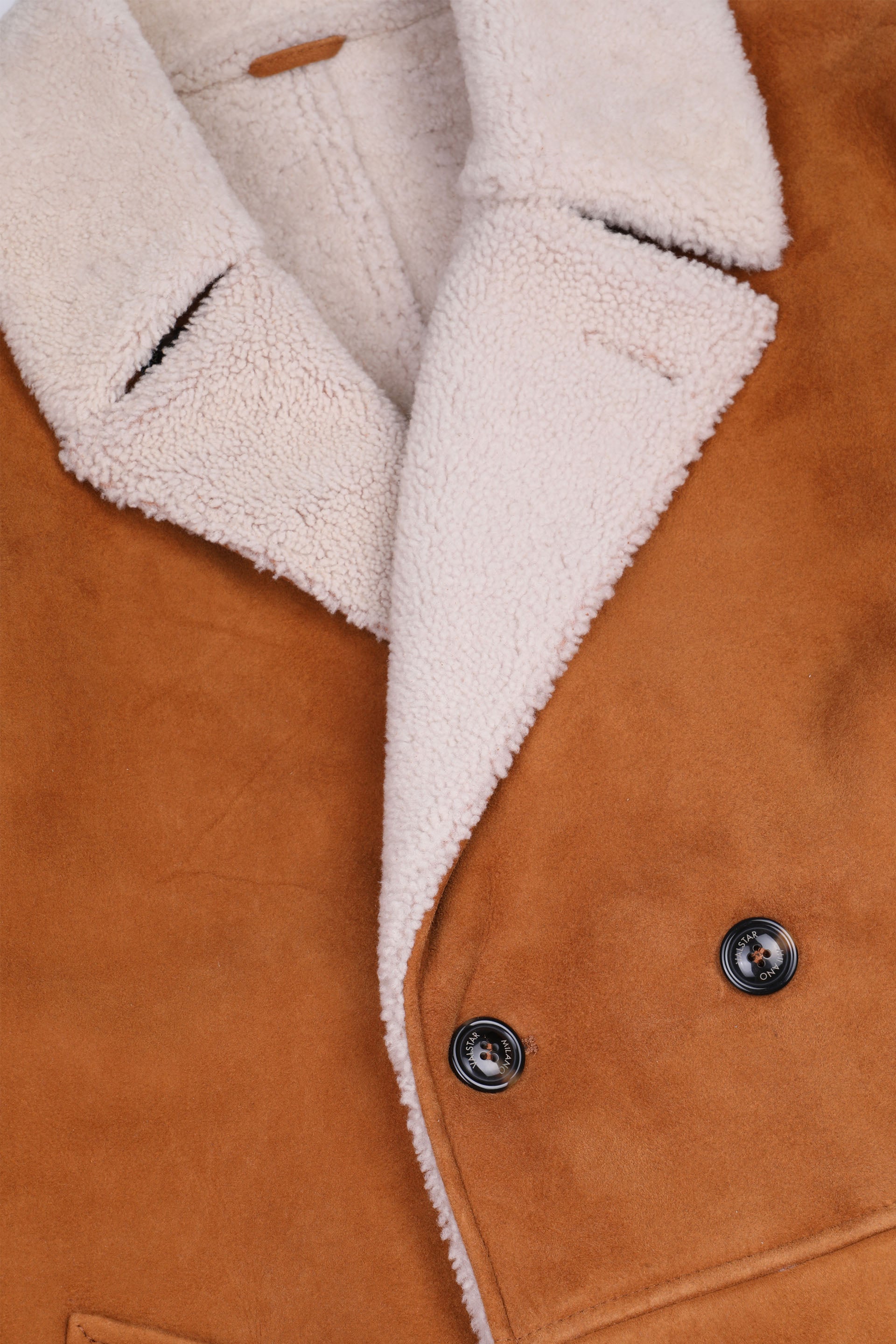 CAPPOTTO CHARLES IN MONTONE - Sandal/naturale