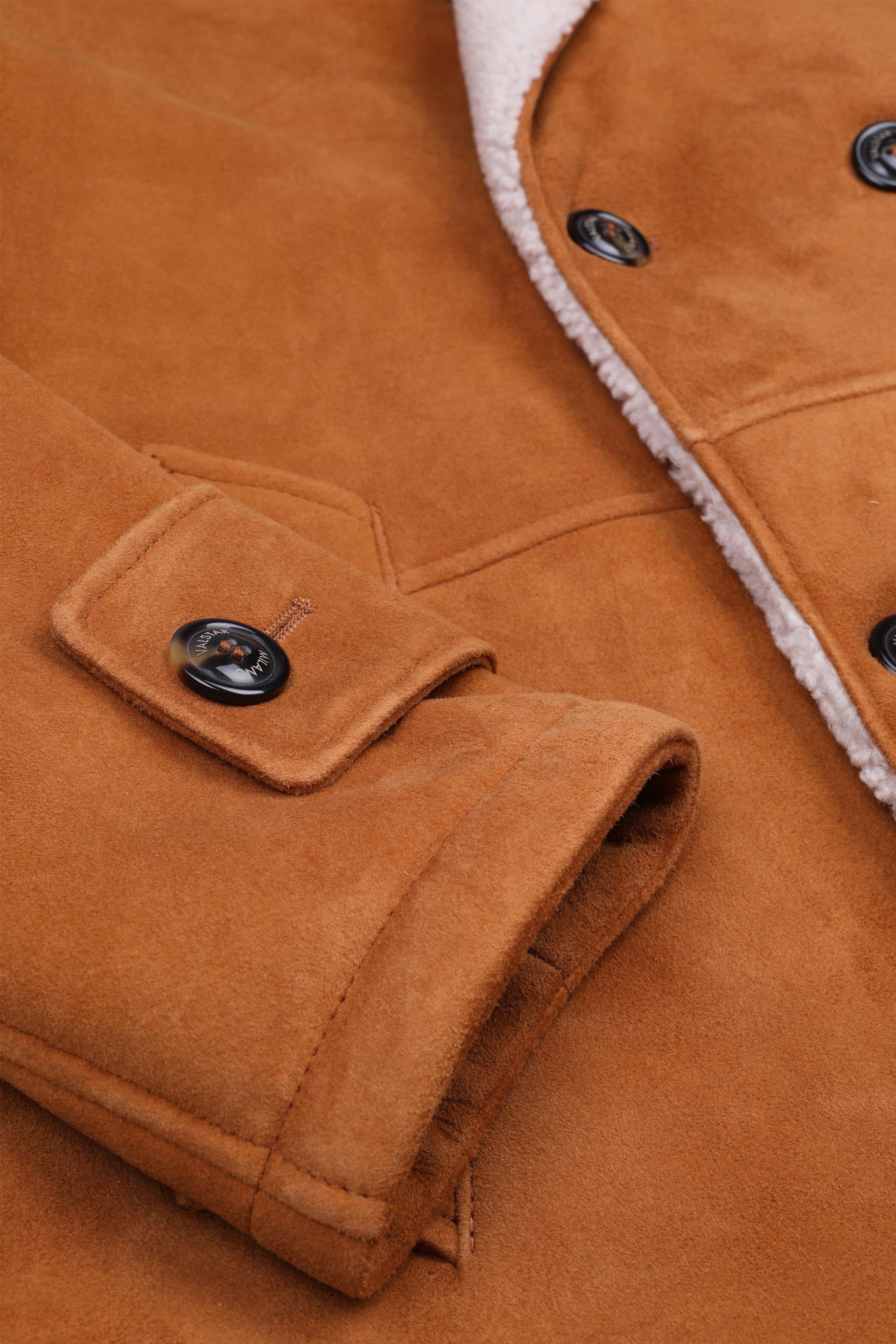 CAPPOTTO CHARLES IN MONTONE - Sandal/naturale