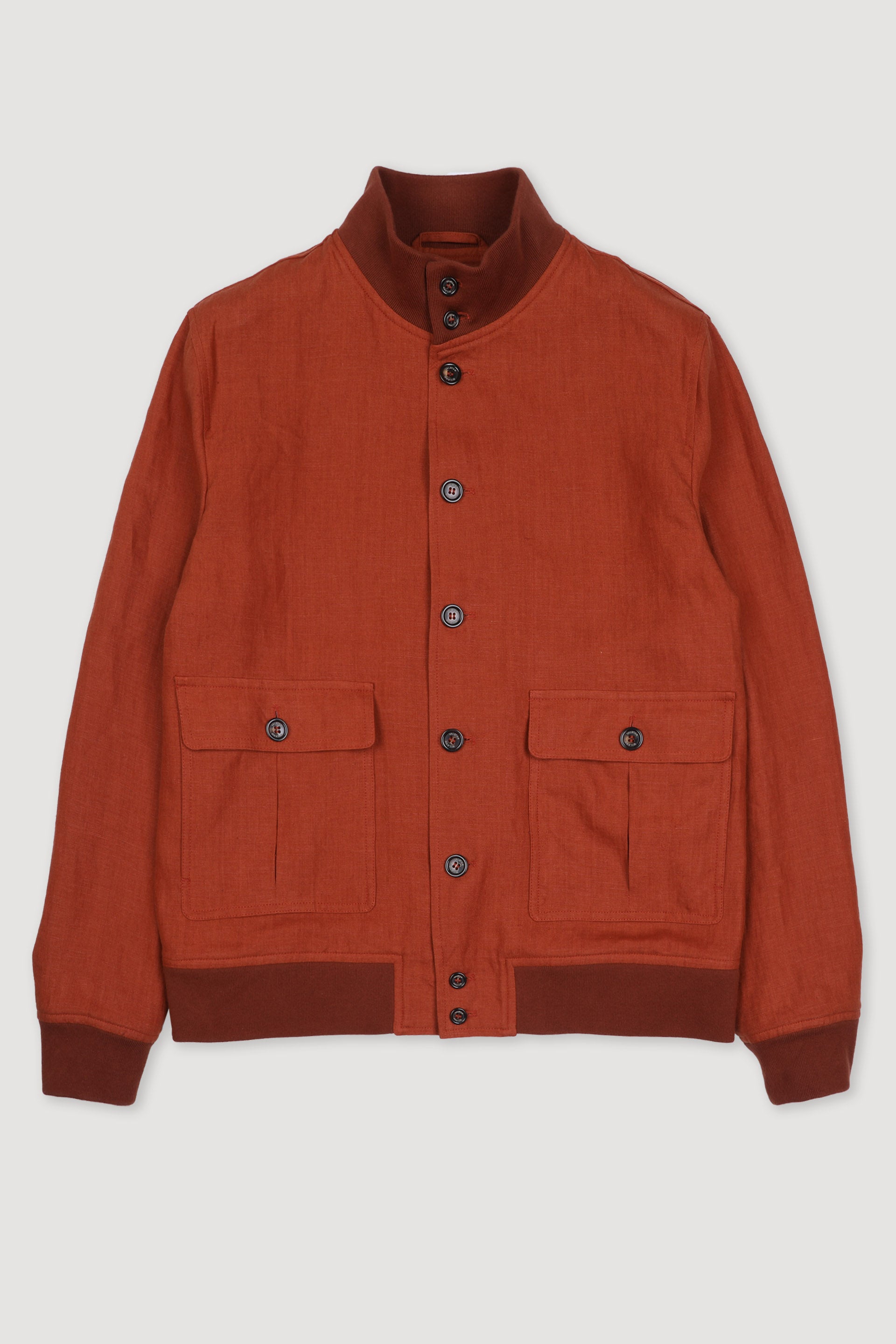 ジャケット・アウター ITALY VALSTAR linen10 jacket VALSTARINO Unlined Valstarino jacket in linen. Orange - Carota