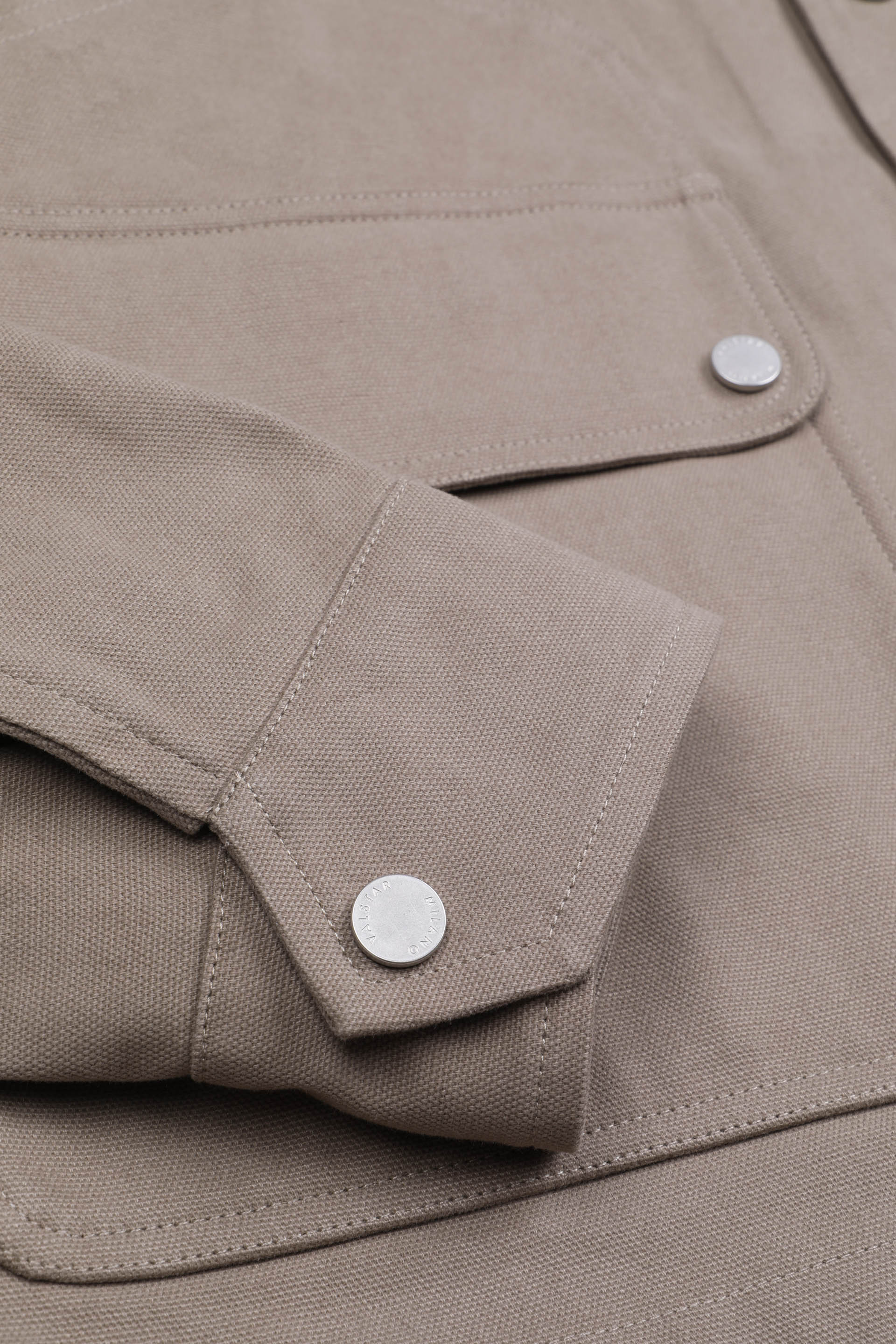 PETER WORK JACKET, SFODERATA, CANVAS DI COTONE - Coloniale