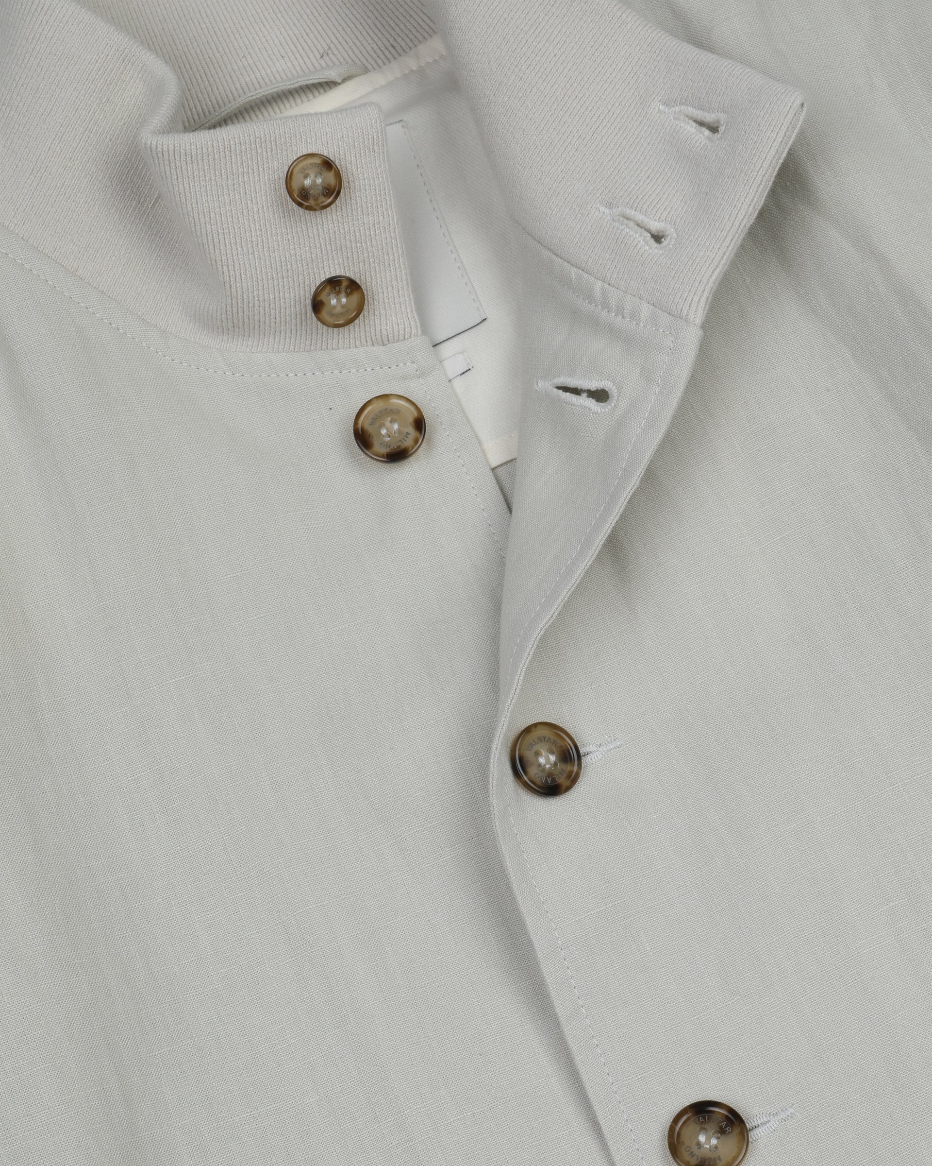 Giubbotto Valstarino in lino, sfoderato. Beige - Ecrù