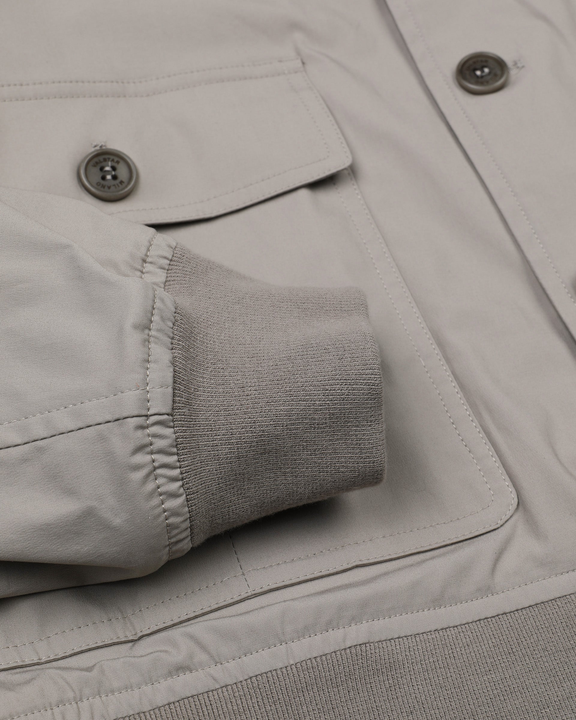 Giubbotto Valstarino in popeline stretch, sfoderato. Beige - Desert