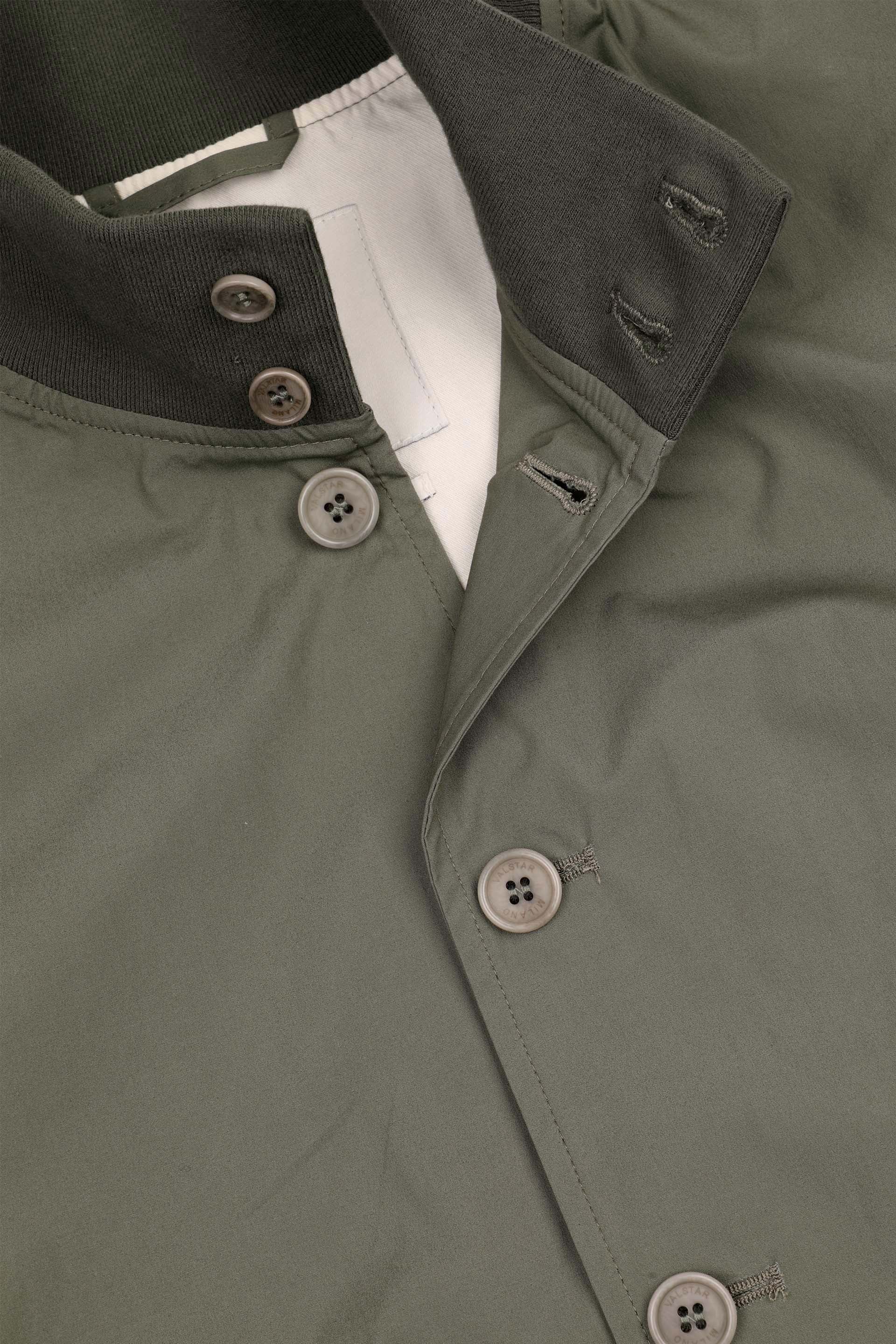 Giubbotto Valstarino in popeline stretch, sfoderato. Verde - Frantoio