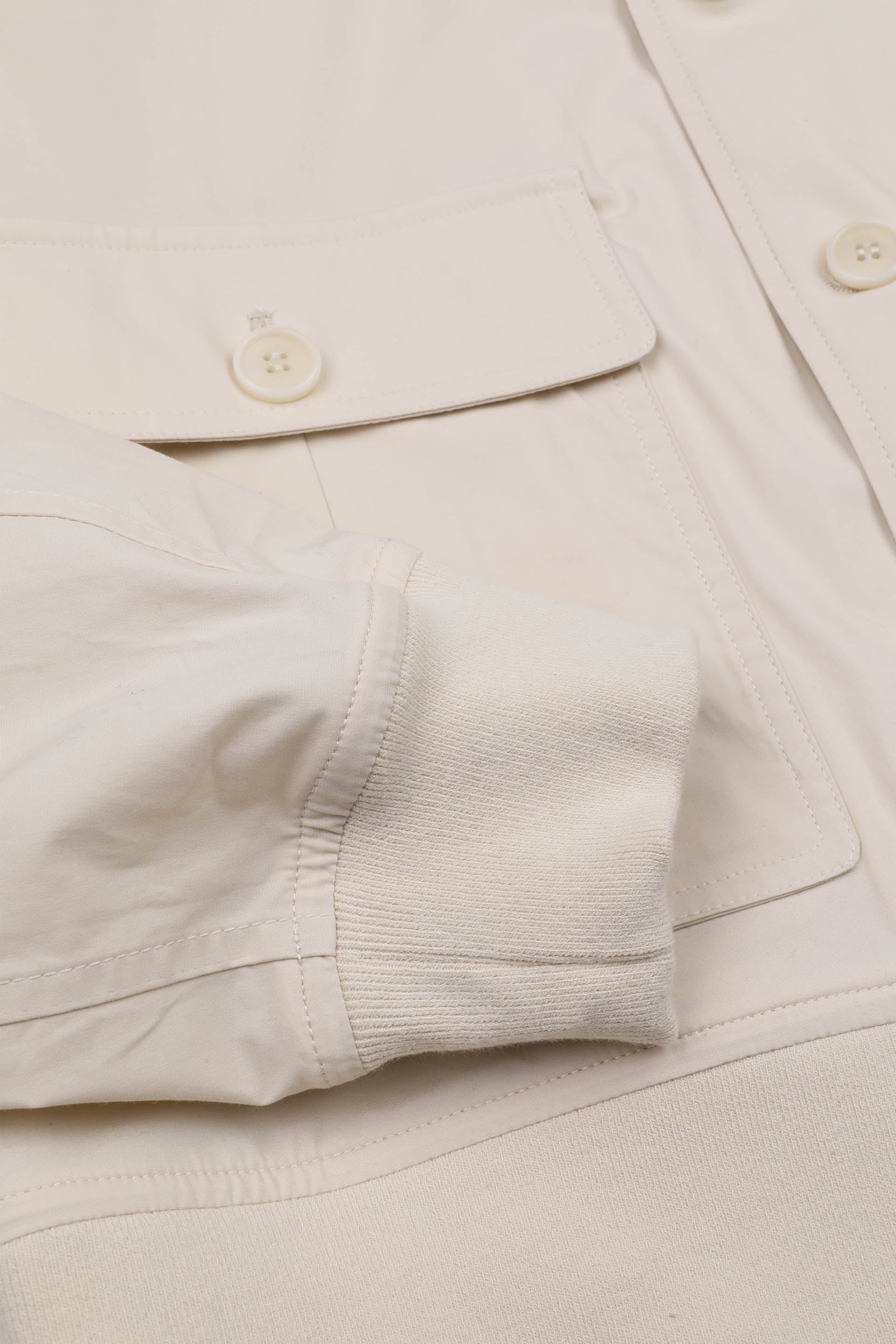 Giubbotto Valstarino in popeline stretch, sfoderato. Beige - Champignon