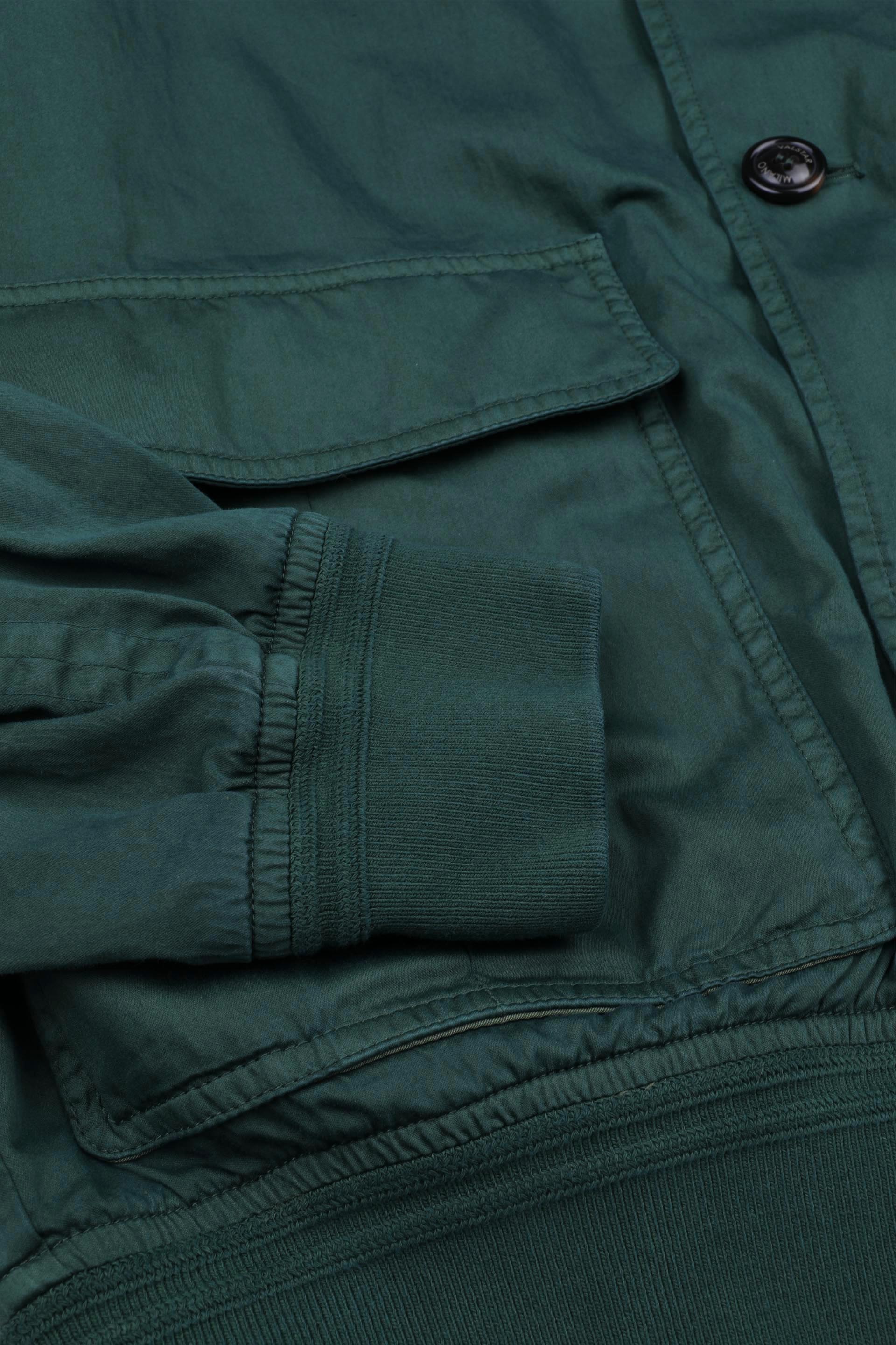 Giubbotto Valstarino in cotone-nylon sfoderato. Verde - Conifera