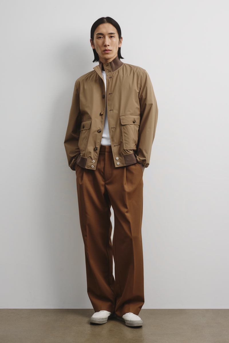 Valstarino Tascabile in microfibra 3 layer waterproof. Marrone - Avana