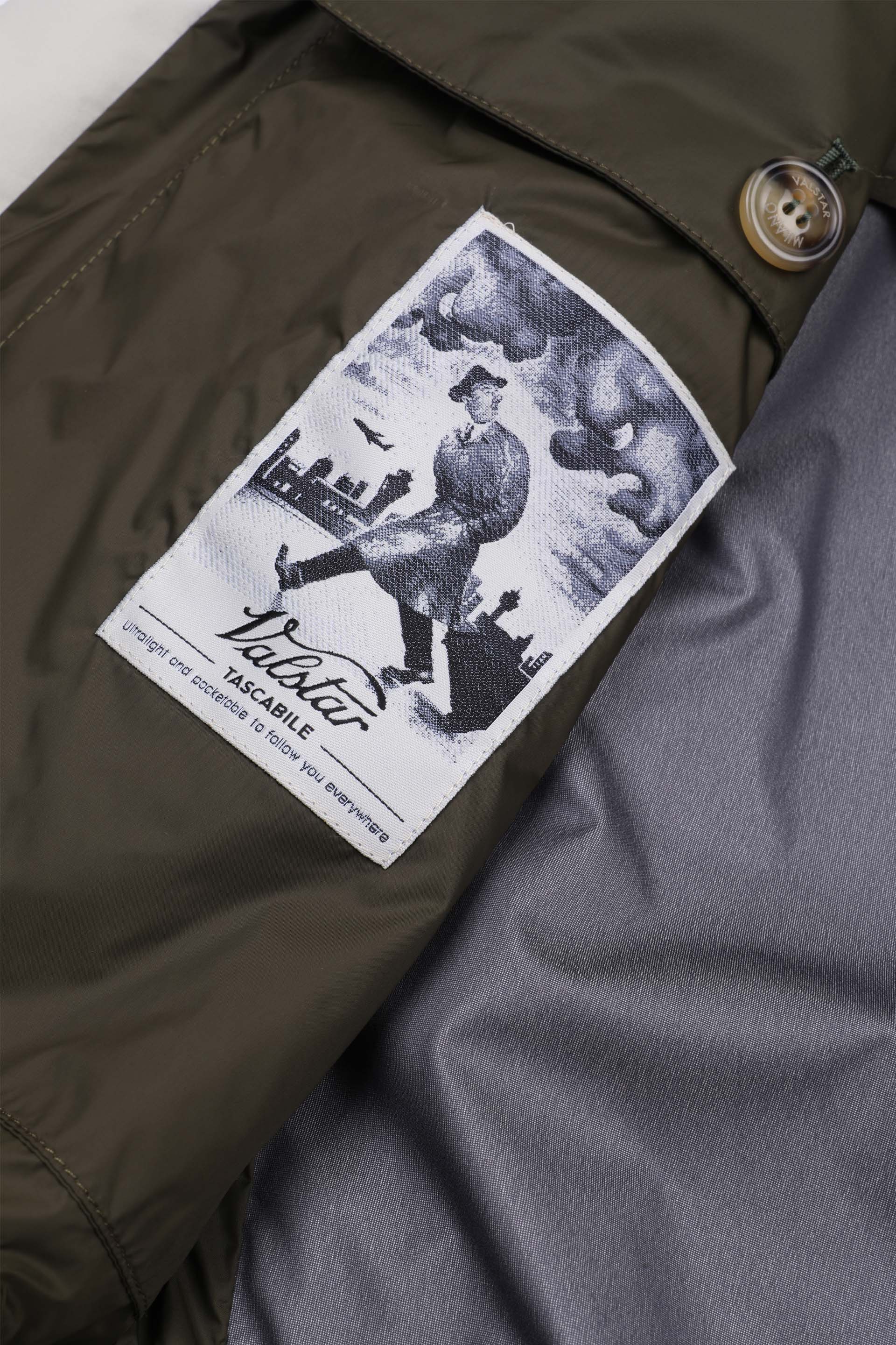 Valstarino Tascabile in microfibra 3 layer waterproof. Grigio - Canvas