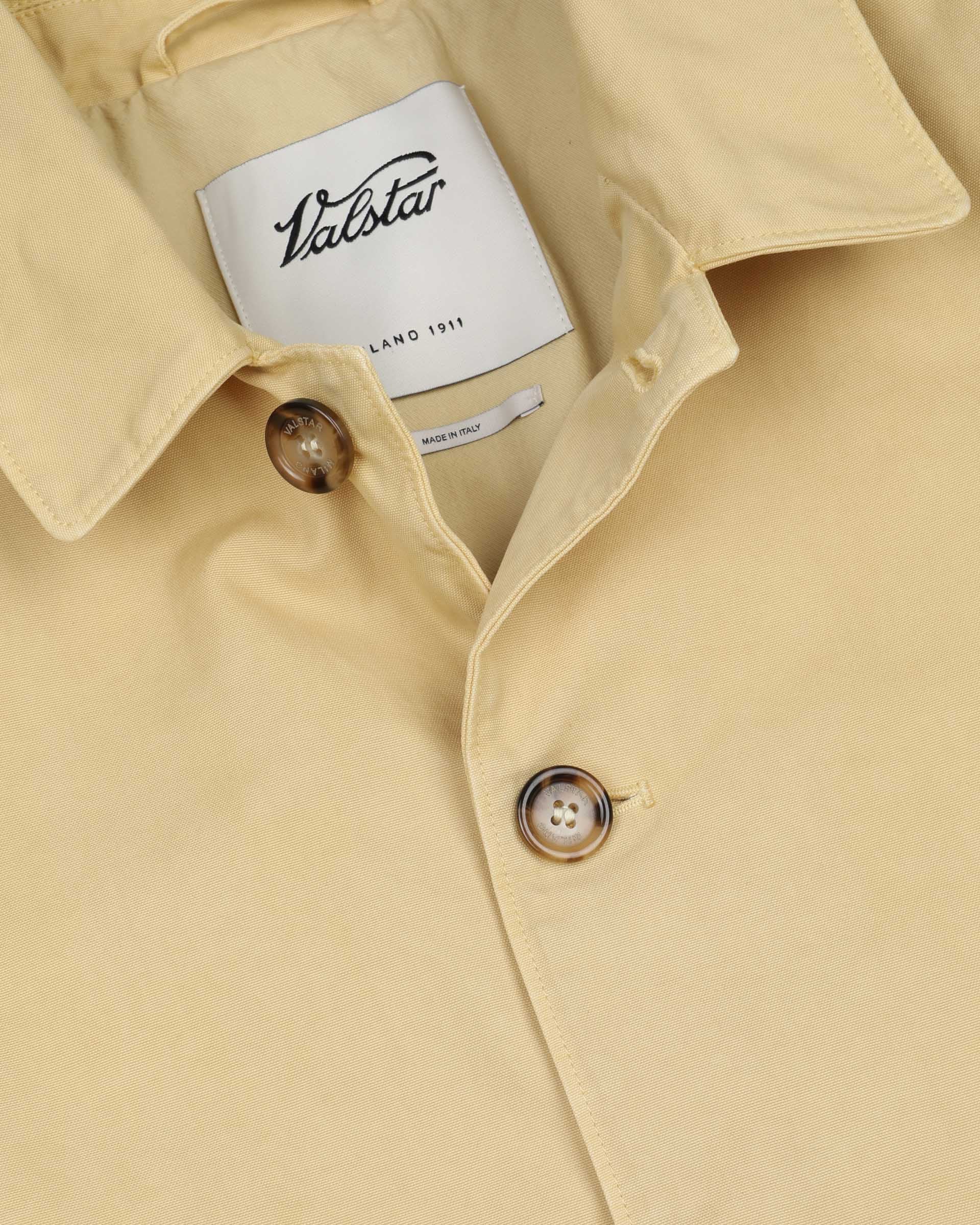 UOMO- GIACCA CON BOTTONI E TASCHE A TOPPA , IN TESSUTO CANVAS DI COTONE, SFODERATO, TINTO CAPO - Propoli