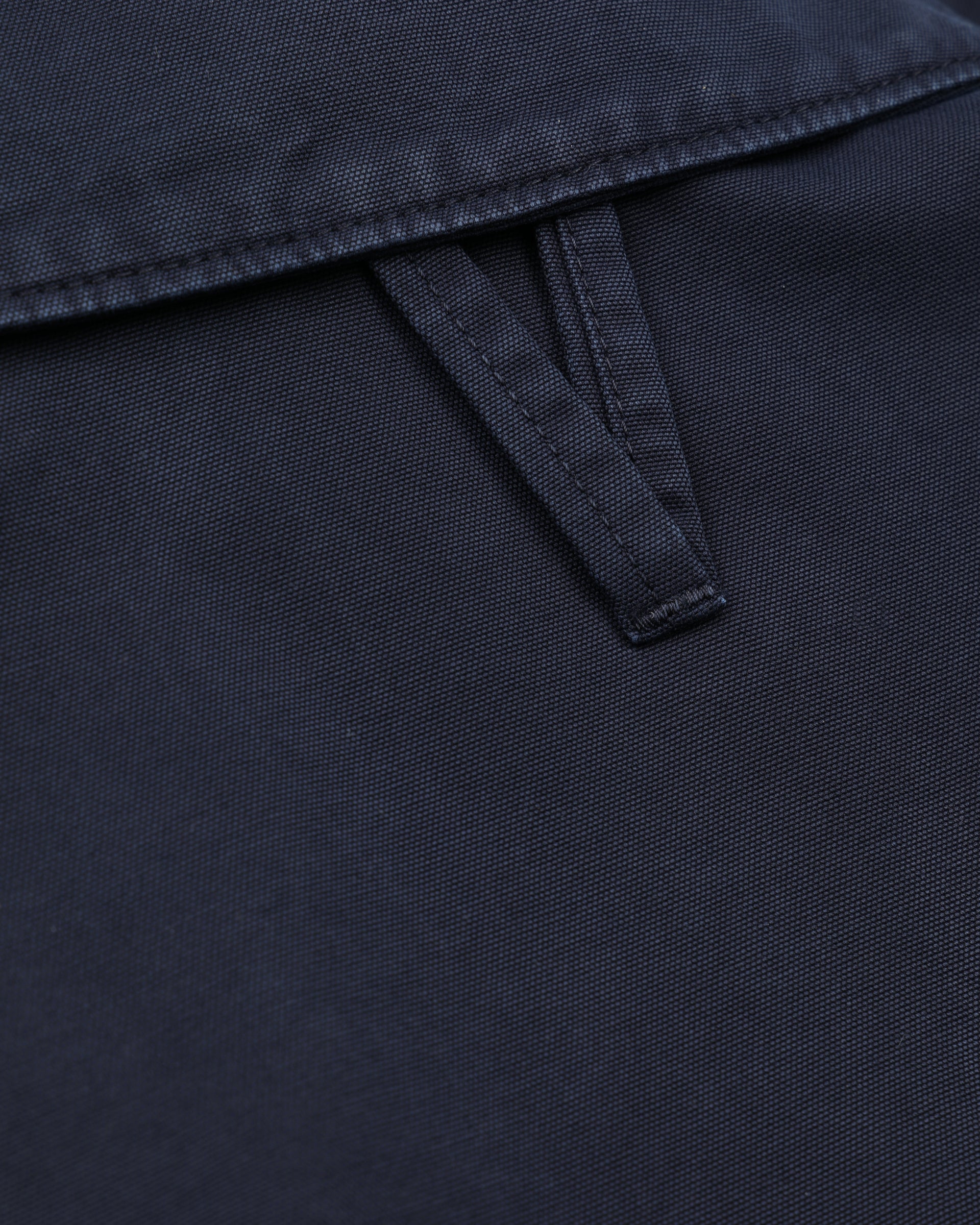 Giubbotto Nils in canvas di cotone manopesca - Blu