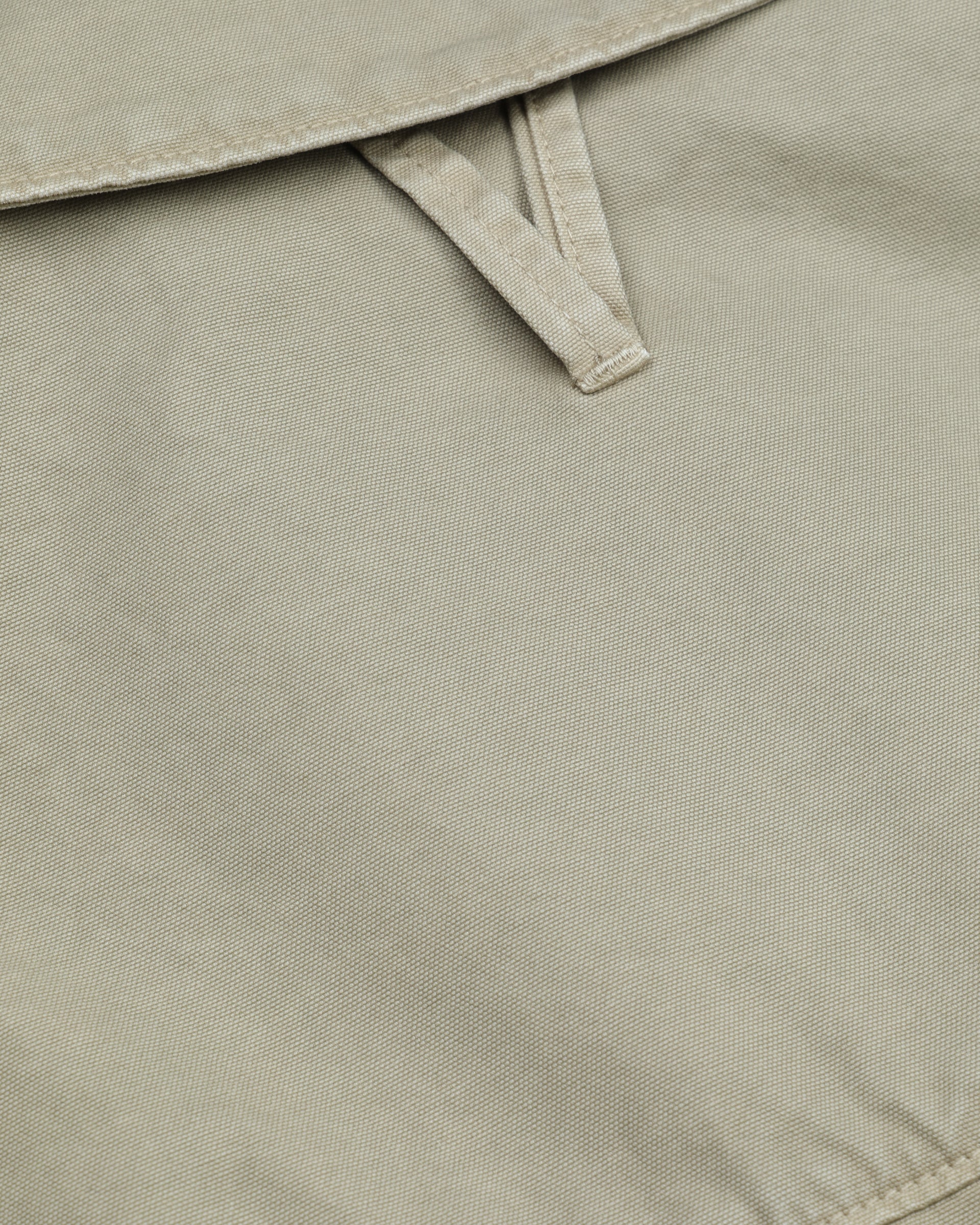 Zip Jacket Bob in canvas di cotone manopesca, sfoderato. Verde - Artichoke