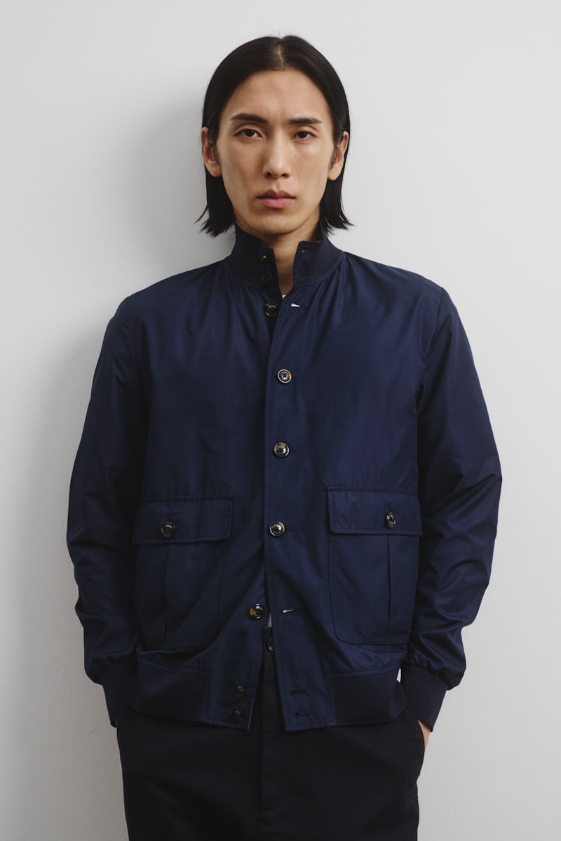 GIUBBOTTO VALSTARINO TASCABILE, FODERATO, TESSUTO OPACO WR ULTRALEGGERO - Navy blue