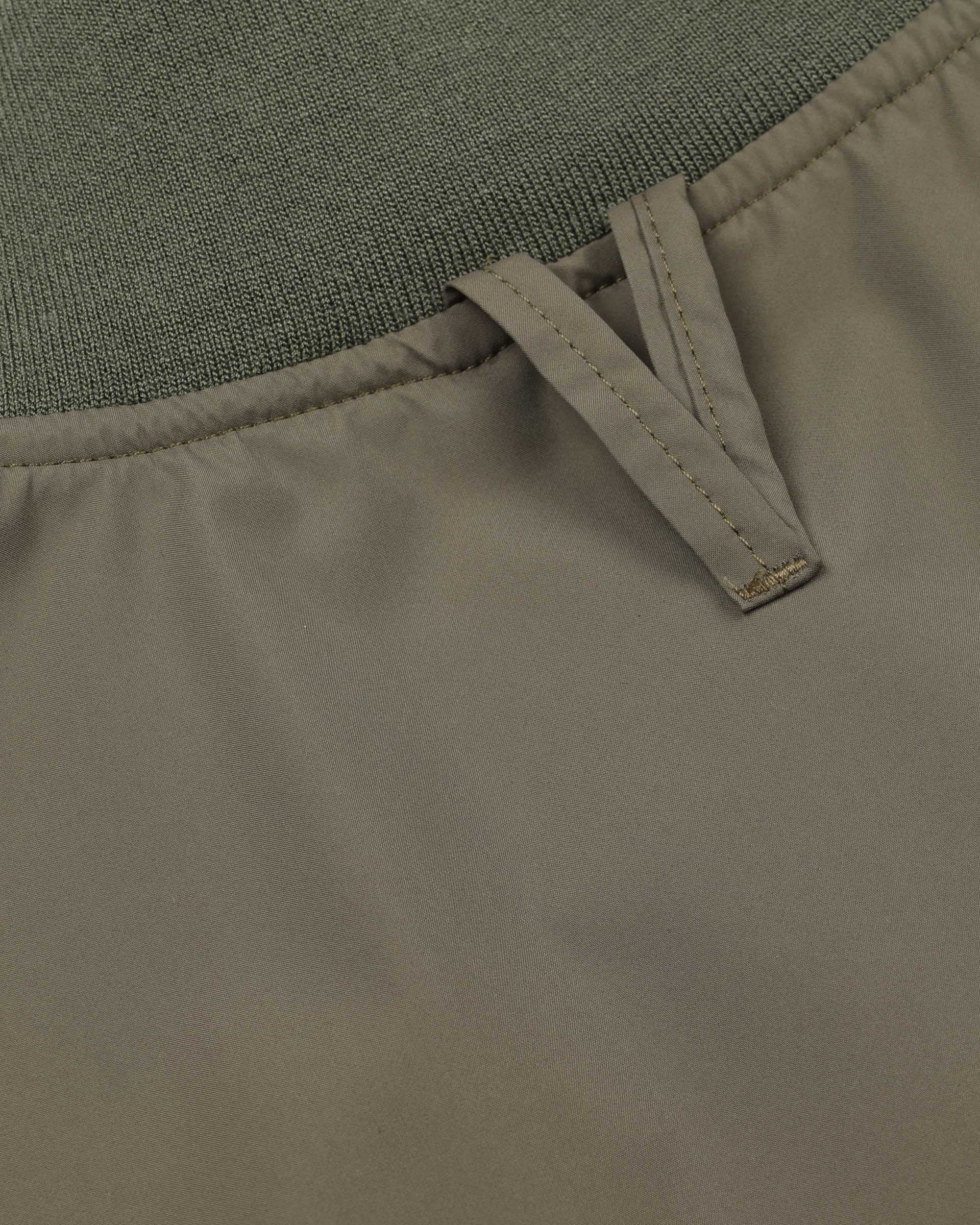 Giubbotto Valstarino Tascabile in microfibra water-proof, foderato. Verde - Cappero