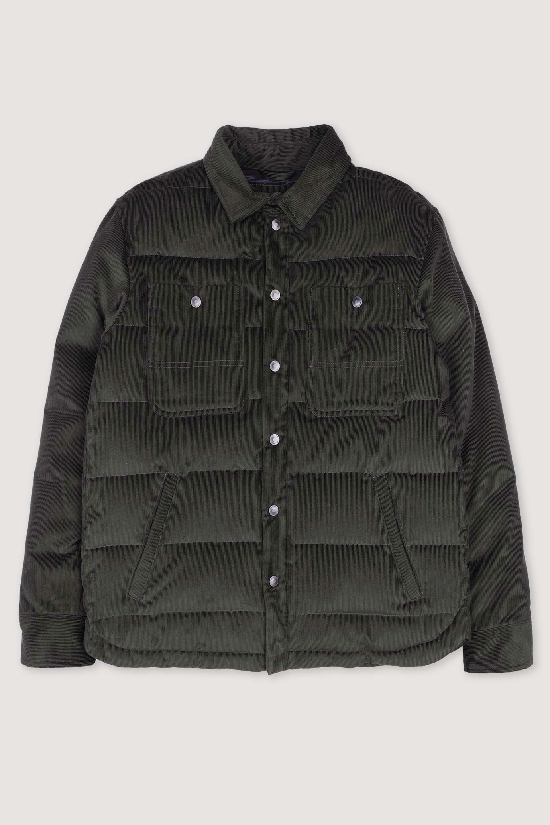 MATT OVERSHIRT , IMBOTTITA PIUMA, VELLUTO - Frantoio