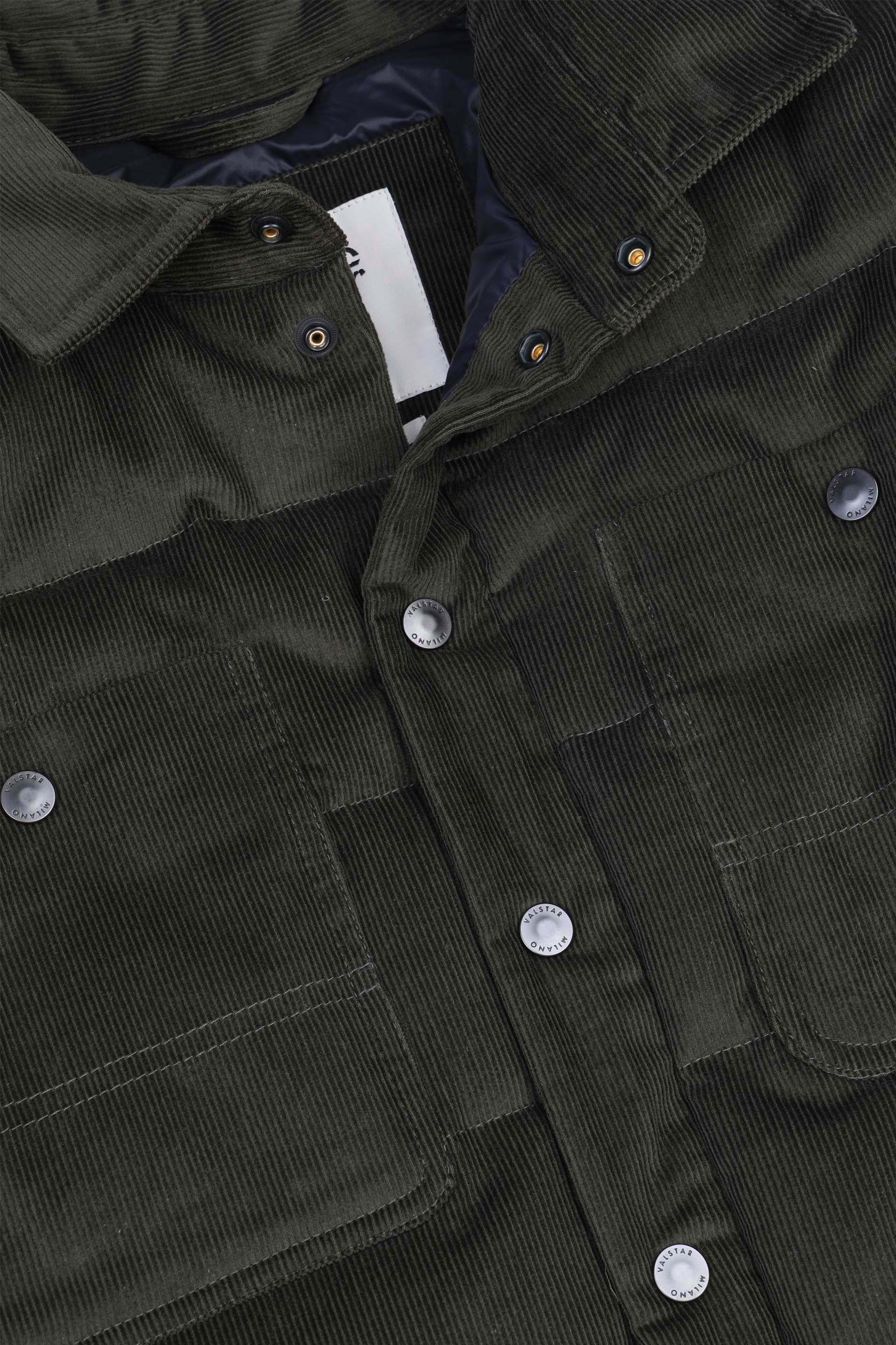 MATT OVERSHIRT , IMBOTTITA PIUMA, VELLUTO - Frantoio