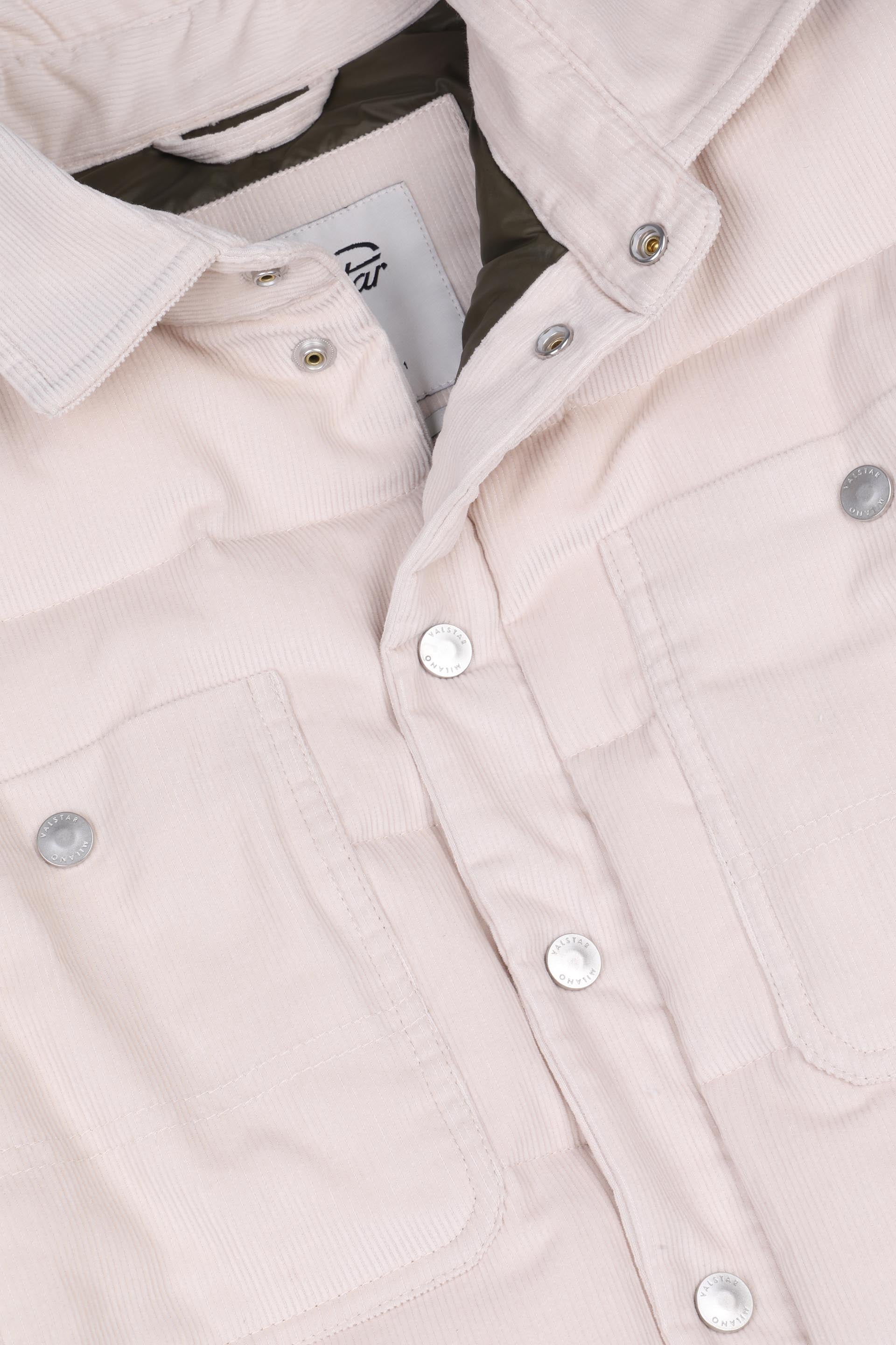 MATT OVERSHIRT , IMBOTTITA PIUMA, VELLUTO - Dust