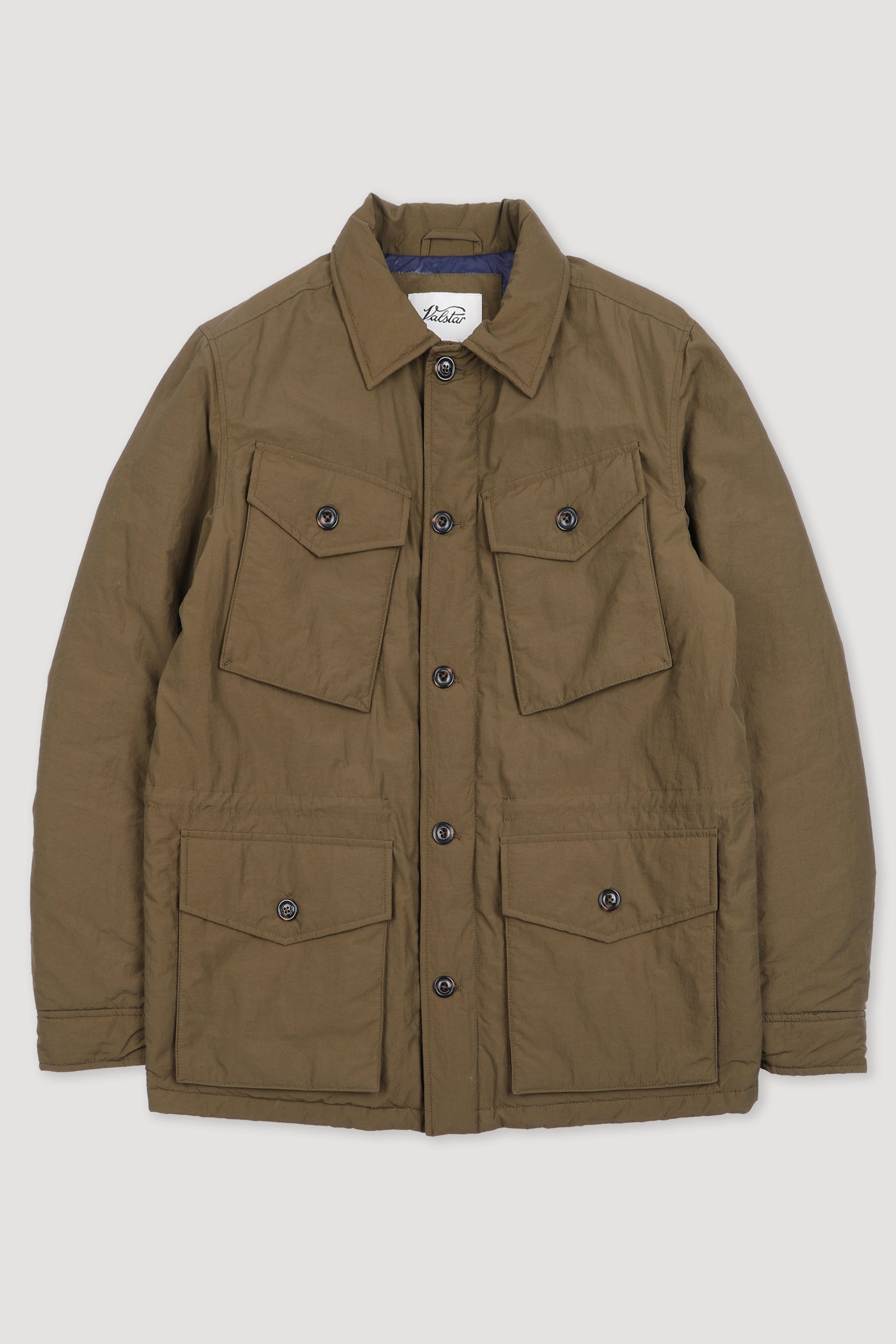 FIELD JACKET, IMBOTTITA, NYLON/COTONE WR - Ficus