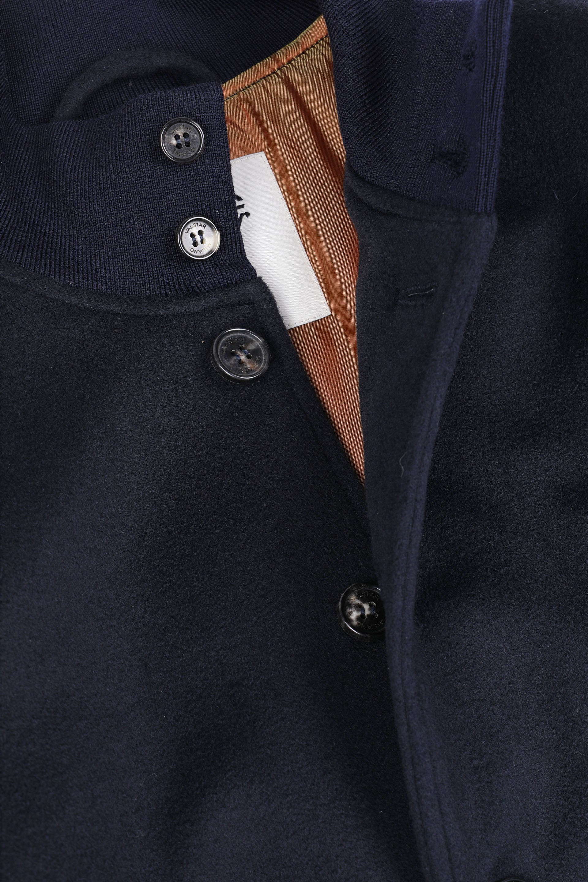 GIUBBOTTO VALSTARINO , IMBOTTITO, TESSUTO IN CASHMERE 3 LAYERS - Navy blue
