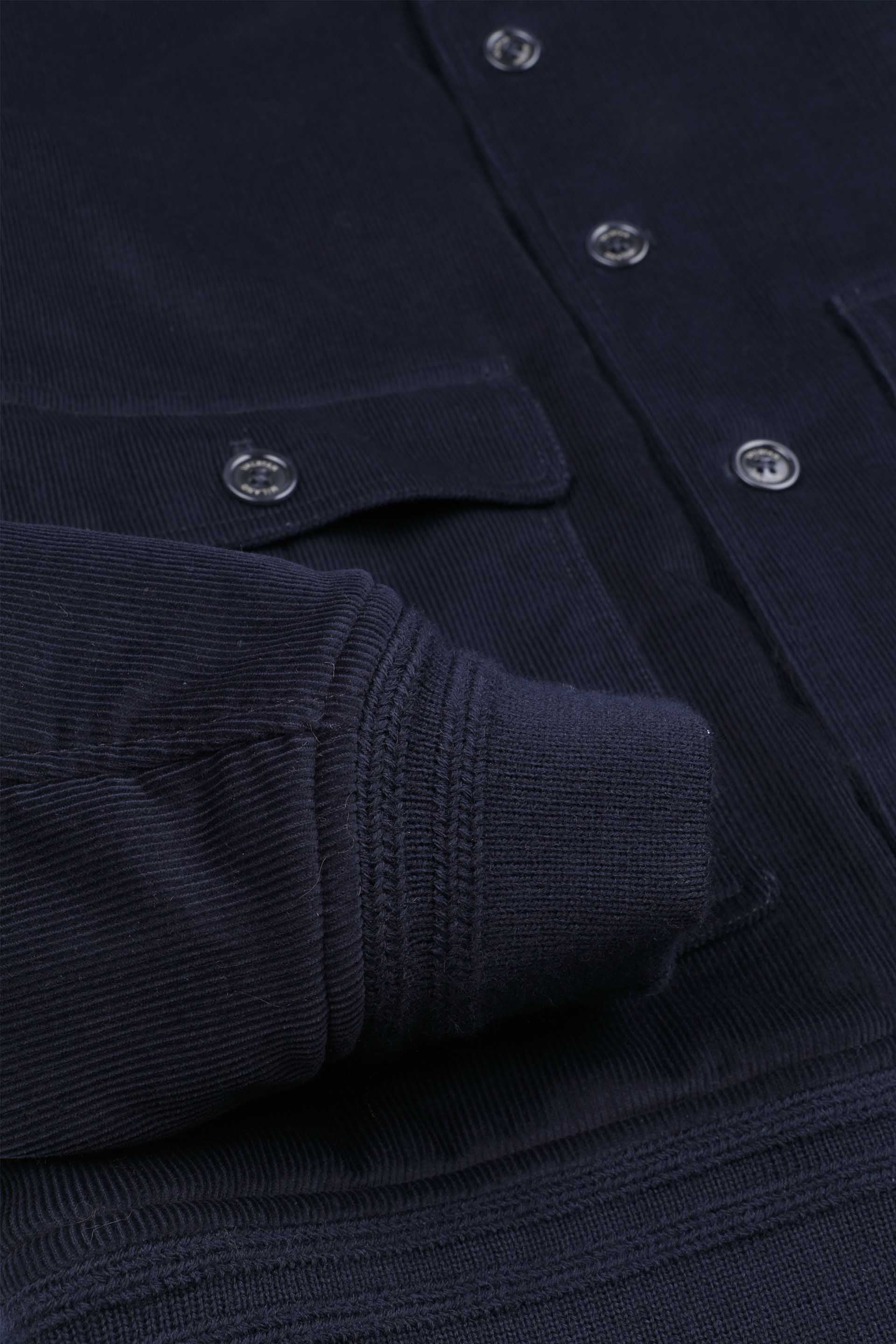 GIUBBOTTO VALSTARINO IMBOTTITO, VELLUTO - Navy blue