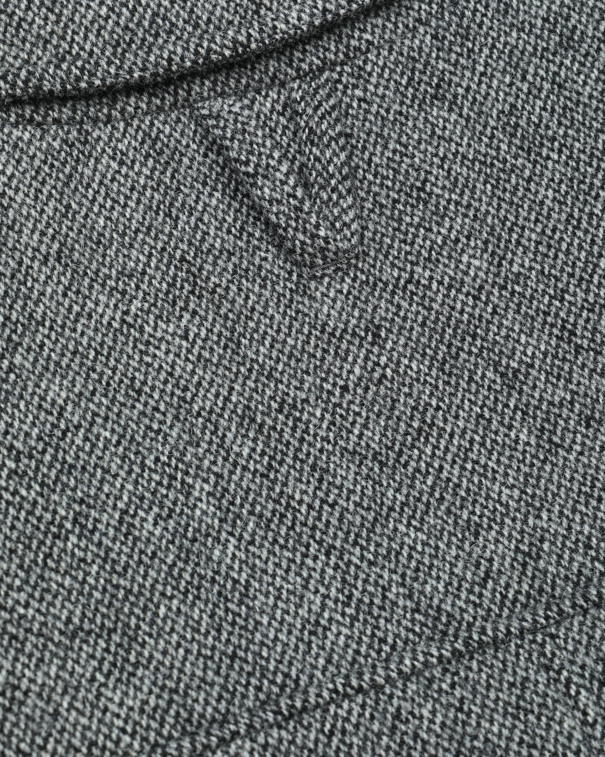 Bomber Colin in pura lana vergine fantasia broken twill, imbottito. Grigio - Nero/Grigio