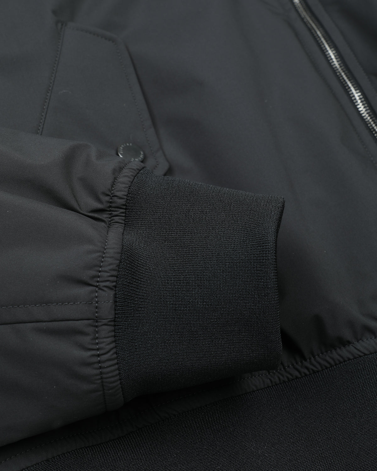 Bomber Billy in microfibra accoppiata a 3 strati waterproof, imbottito. Nero - Black