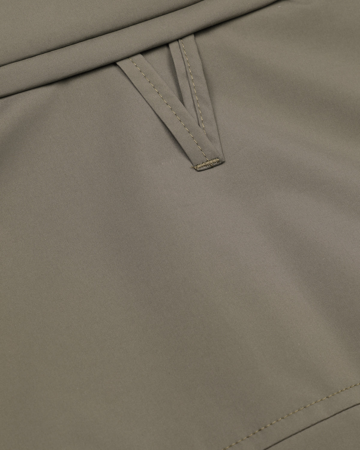 Field jacket Brera in microfibra accoppiata a 3 strati water-proof, imbottita. Verde - Cappero