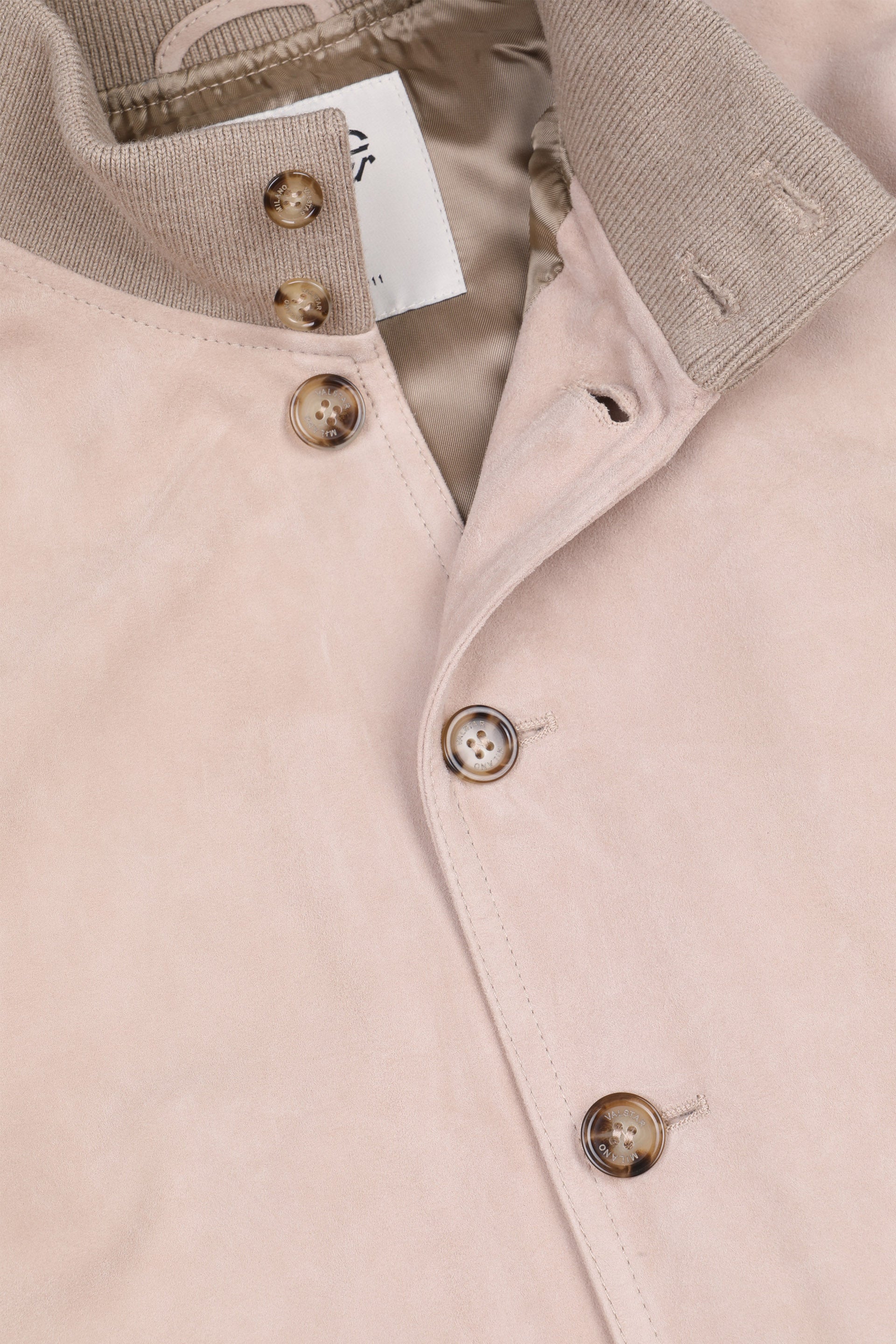 Giubbotto Valstarino in suede, foderato. - Sable